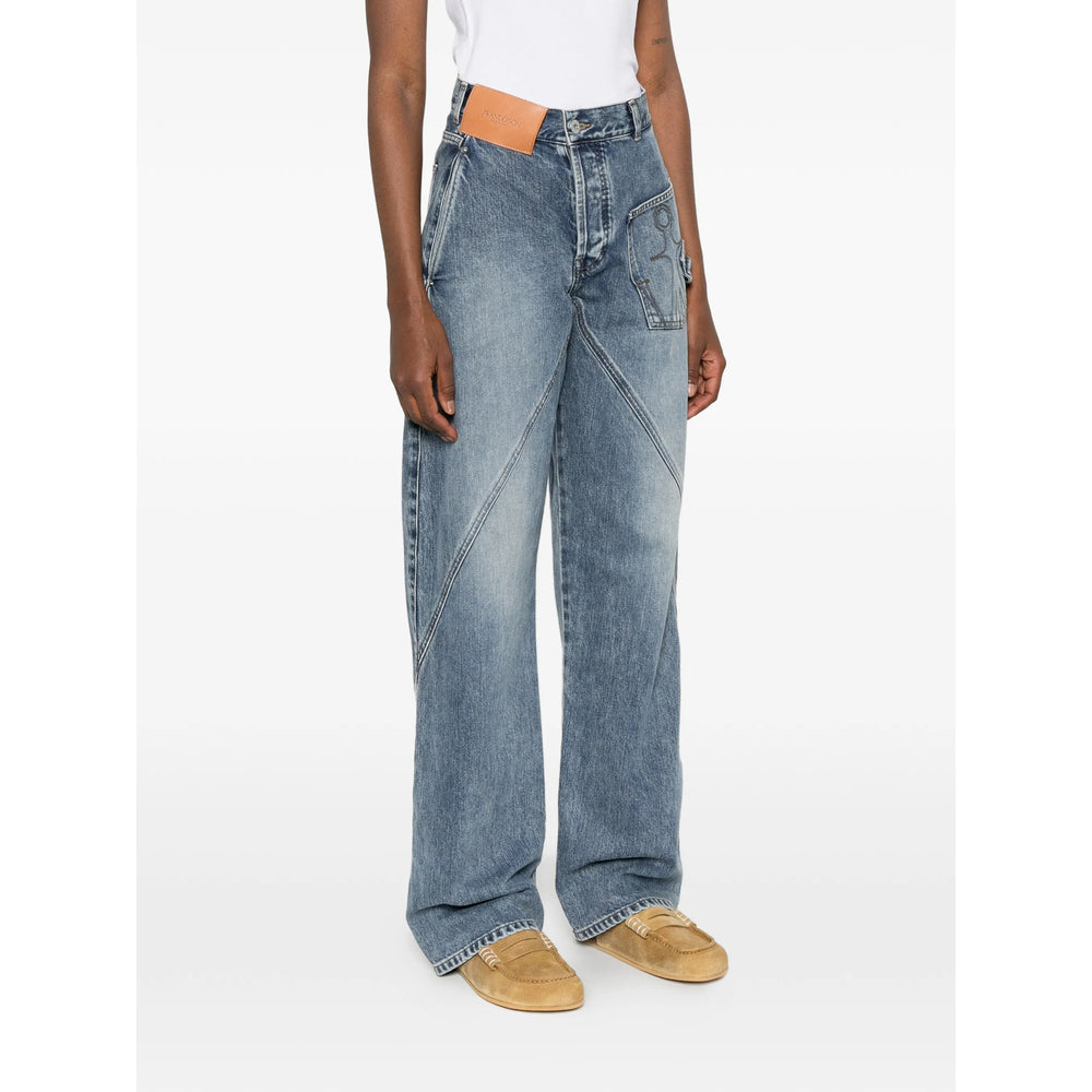 Jeans Jw Anderson Blue Cotton: 100
