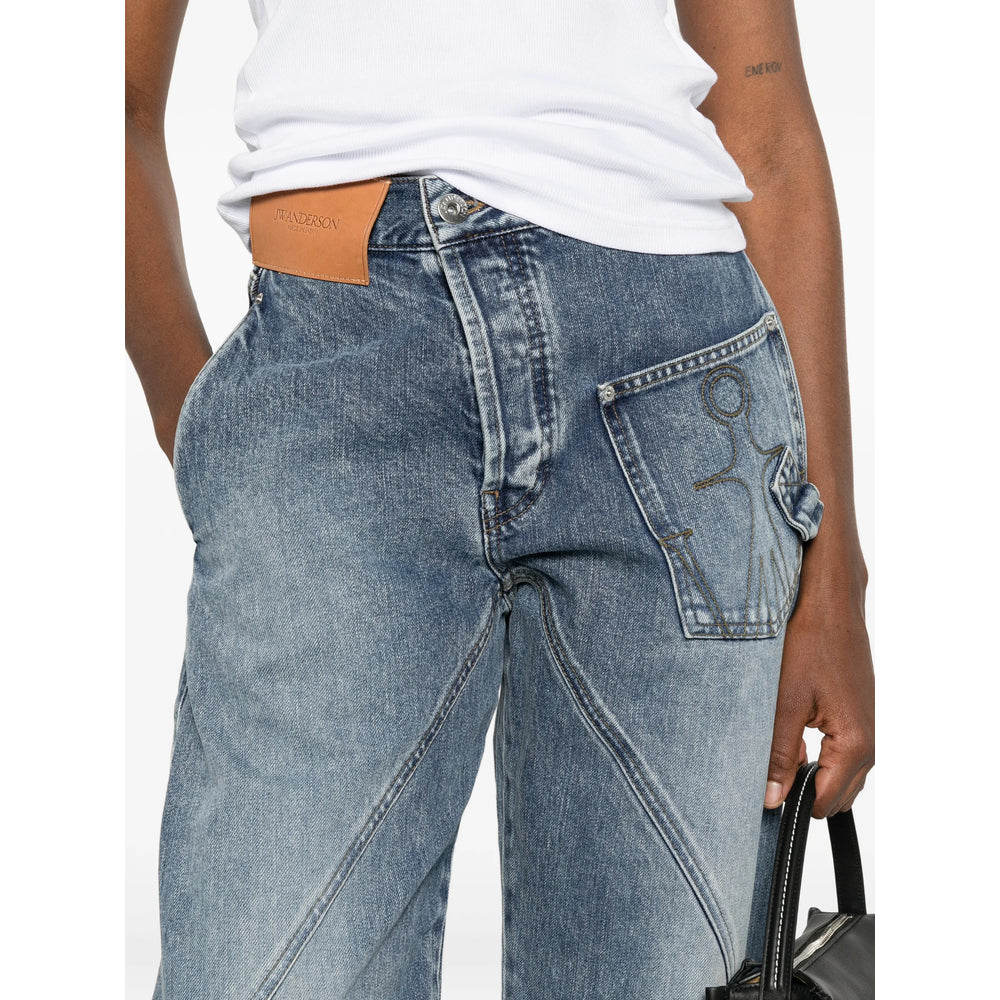Jeans Jw Anderson Blue Cotton: 100