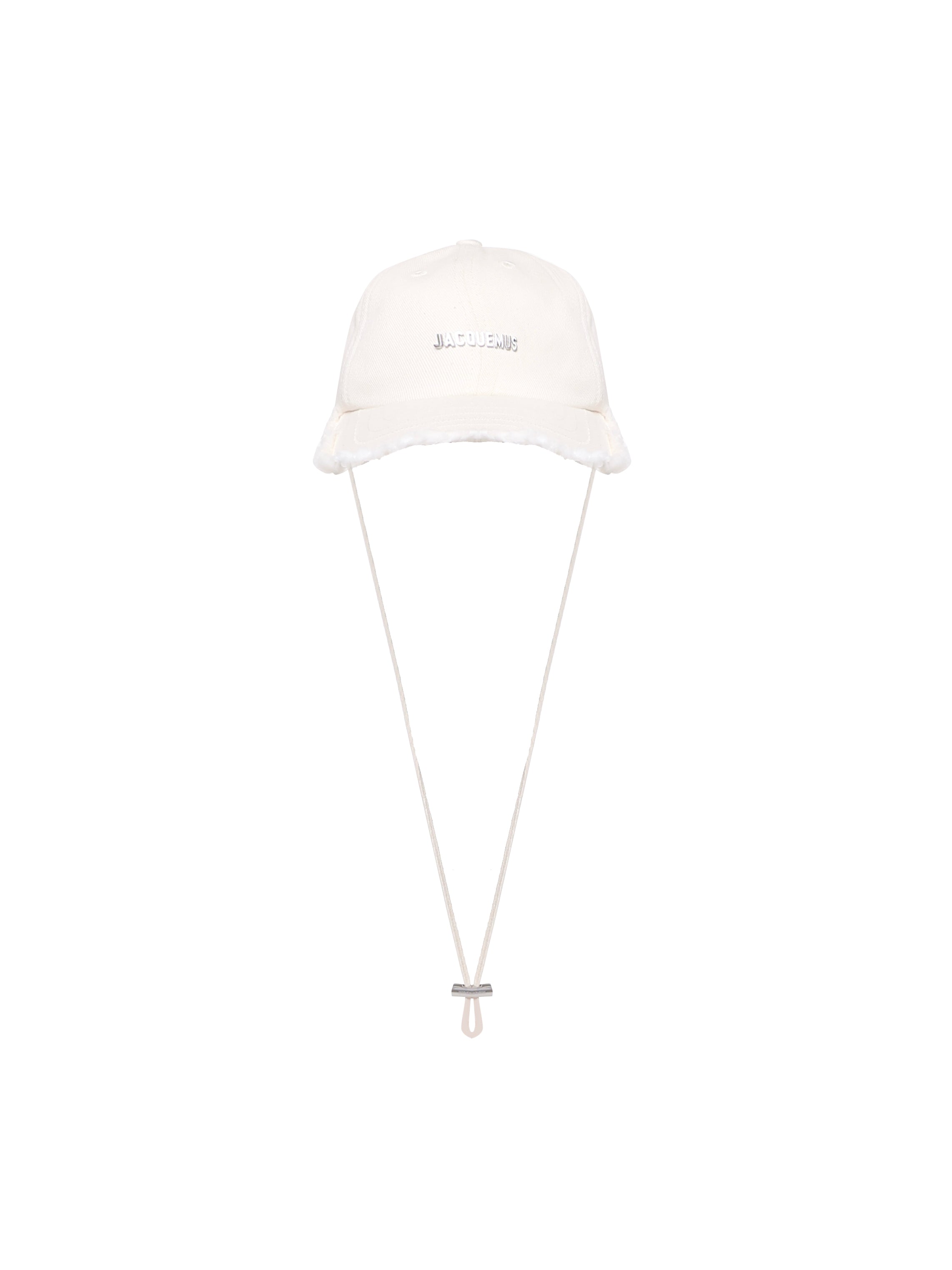 JACQUEMUS Hats Off-white Cotton