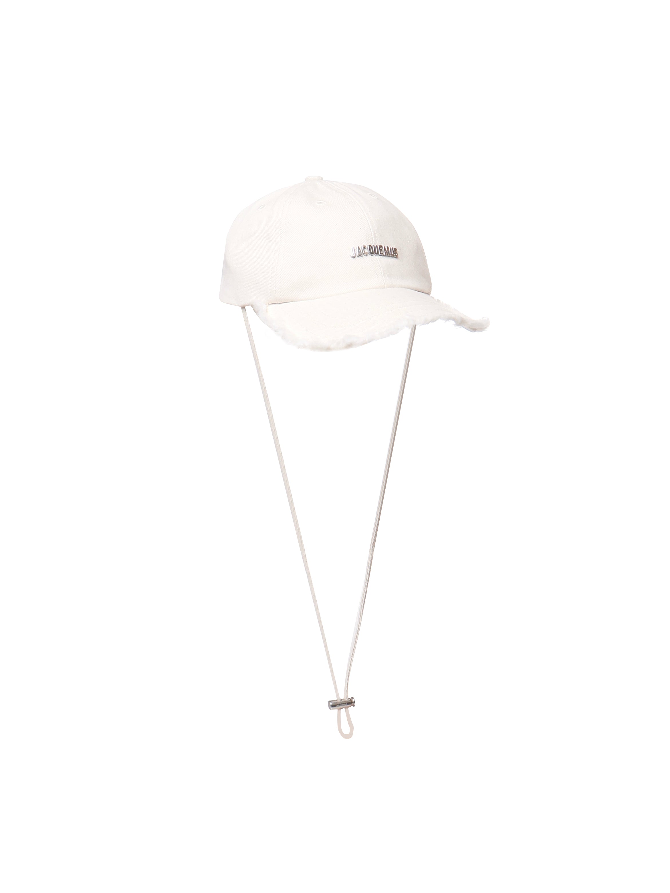 JACQUEMUS Hats Off-white Cotton