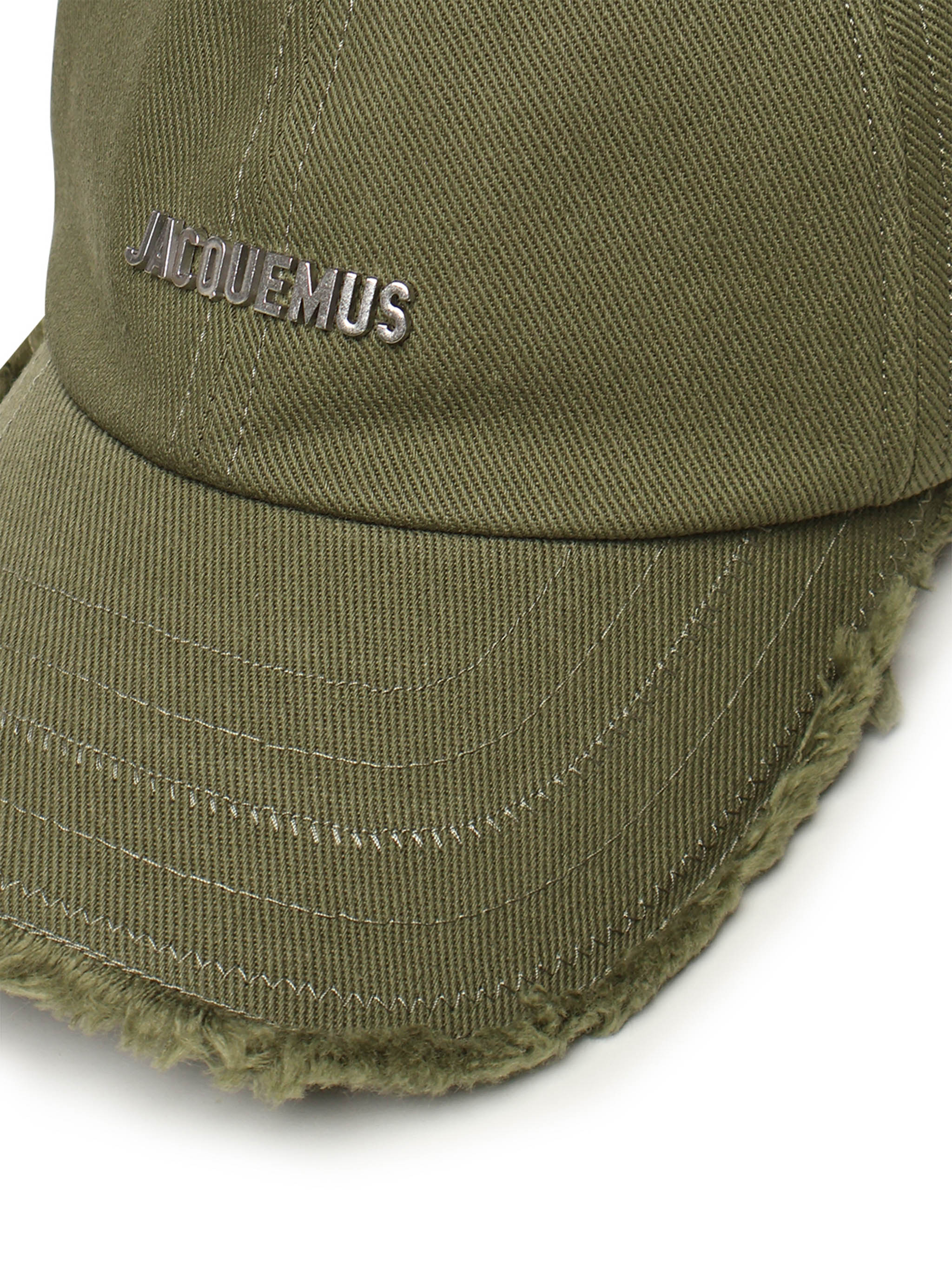JACQUEMUS Hats Khaki Cotton