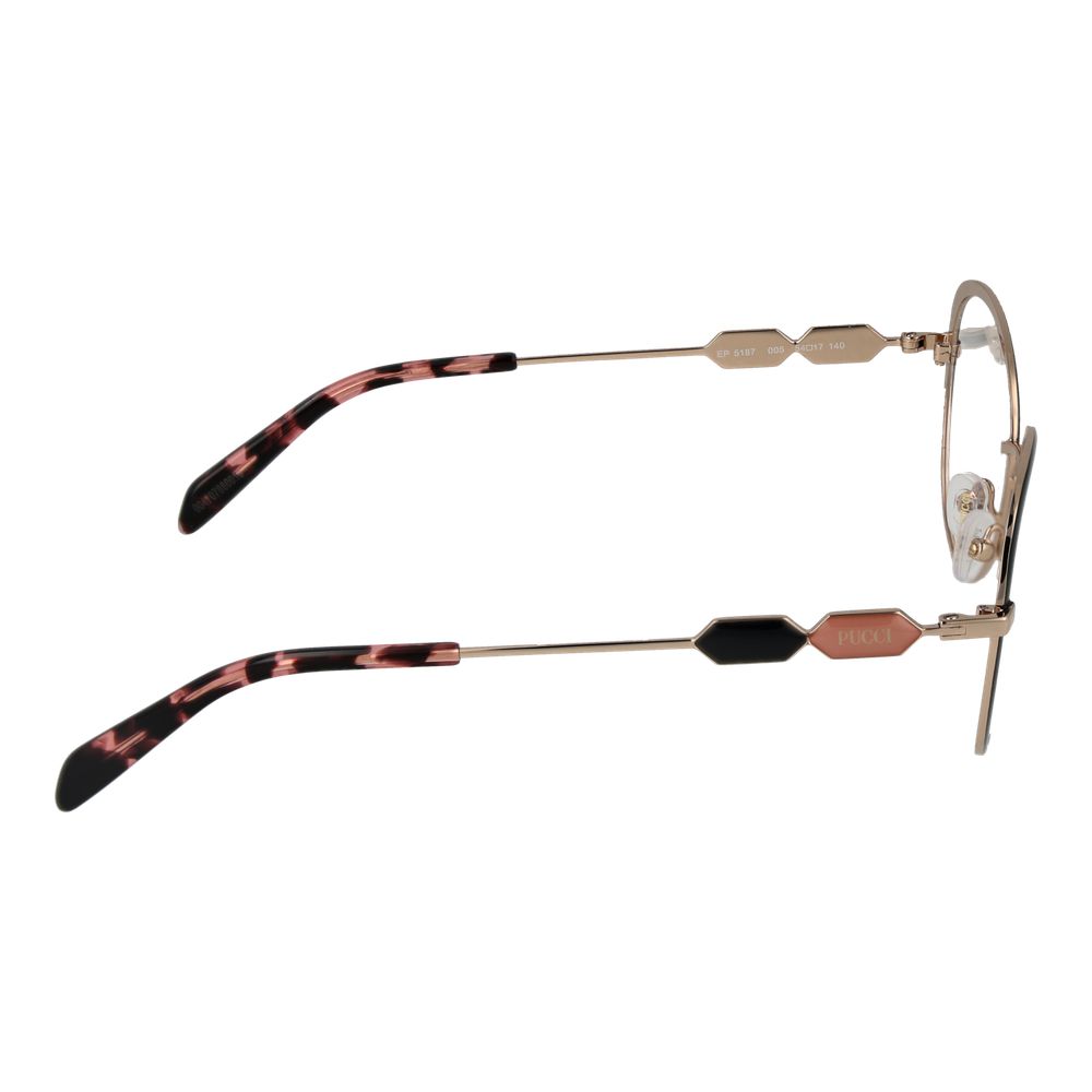 Black Metal Glasses (frames) Accessory