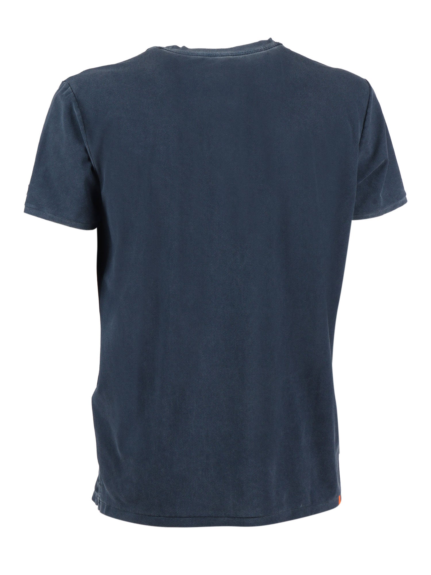 techno wash piqu� shirty Blue Polyamide Elastane Shirt