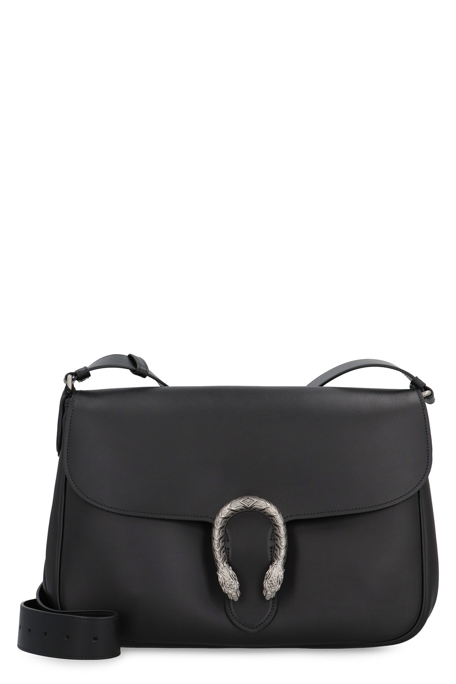 Gucci Dionysus Leather Crossbody Bag Black Calf Messenger