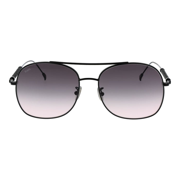 Tod's TO-1061102 Metal frame sunglasses in black — view 2