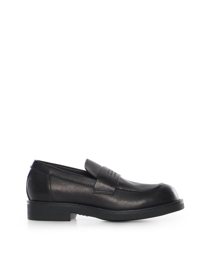 MM6 Maison Margiela Flat shoes Black Calfskin
