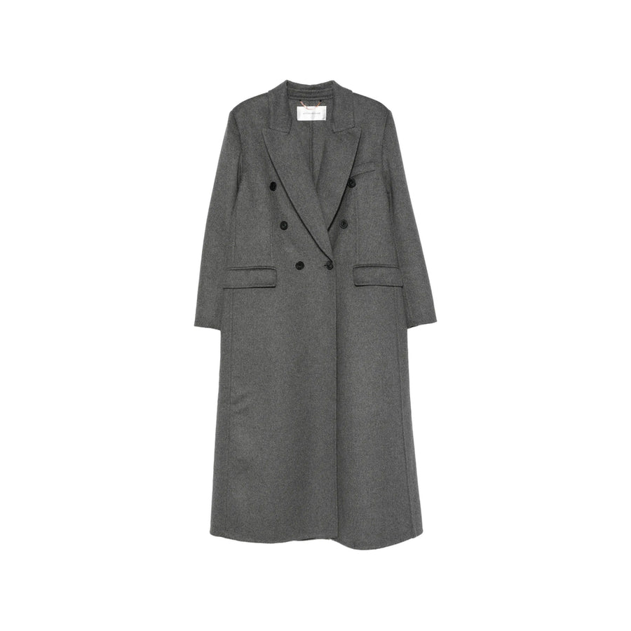 Coat Wool-Cashmere Grey Outer: Virgin Wool