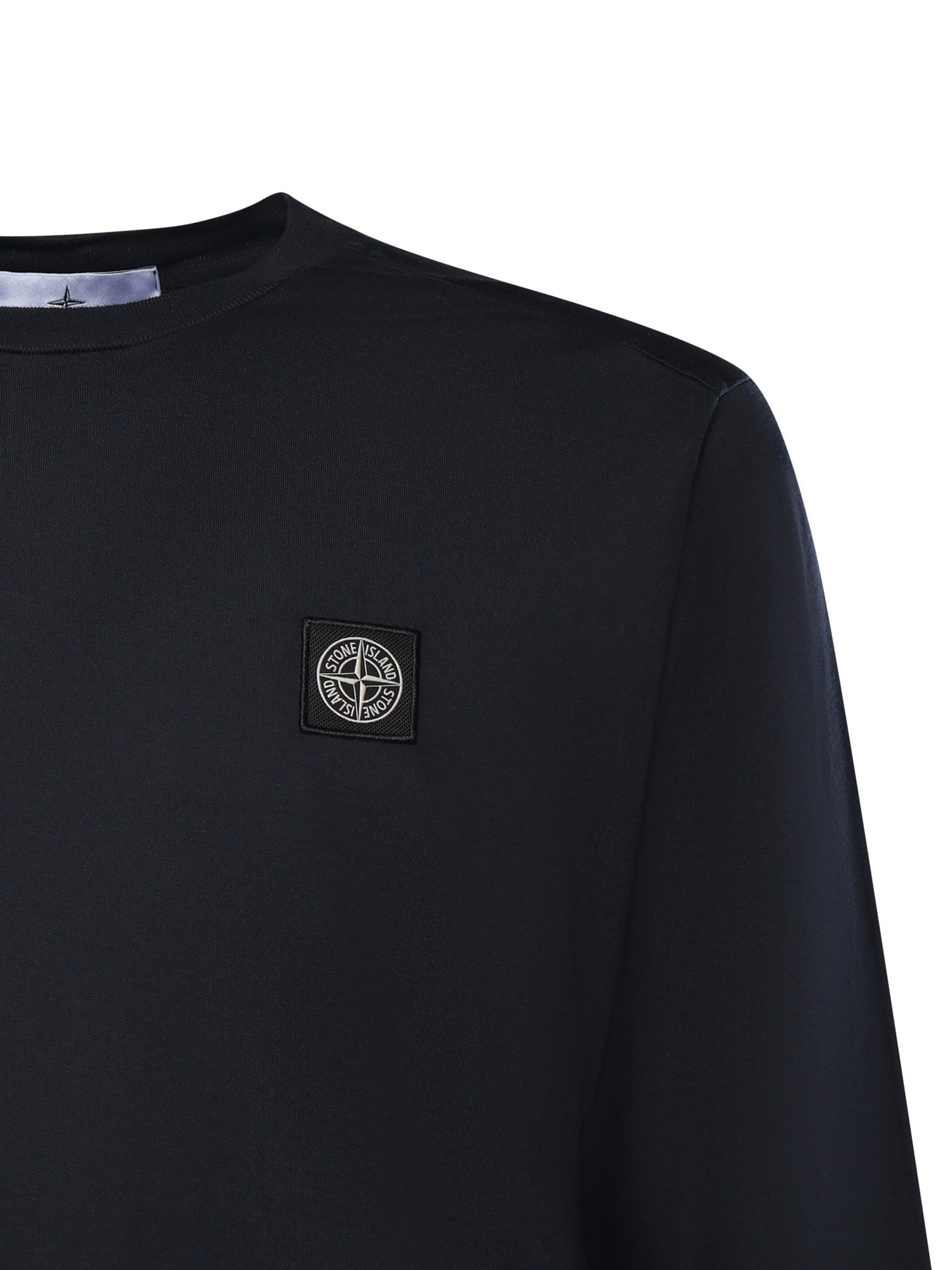 Stone Island T-shirts and Polos Blue Cotton