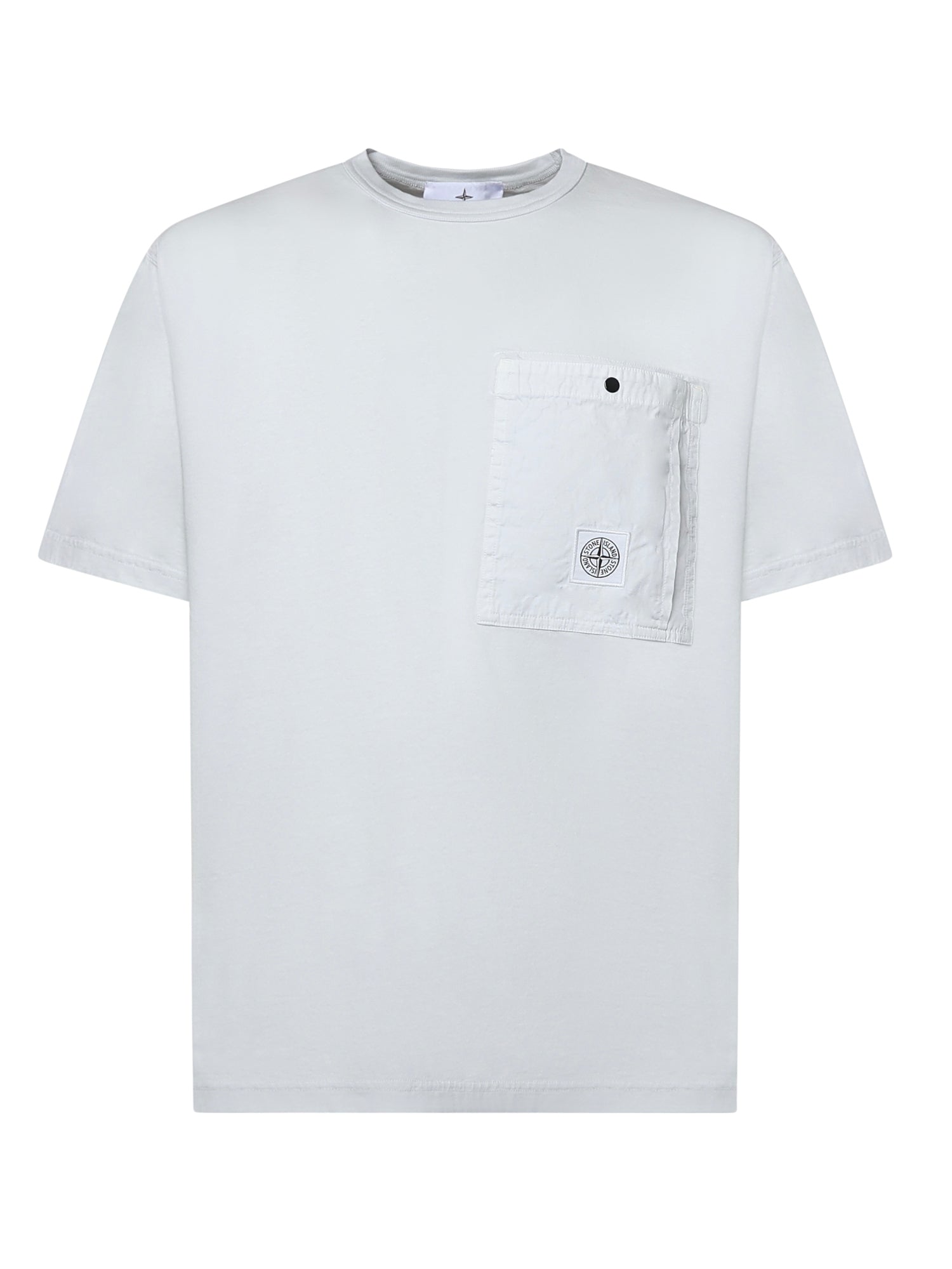 Stone Island T-shirts and Polos Blue Cotton