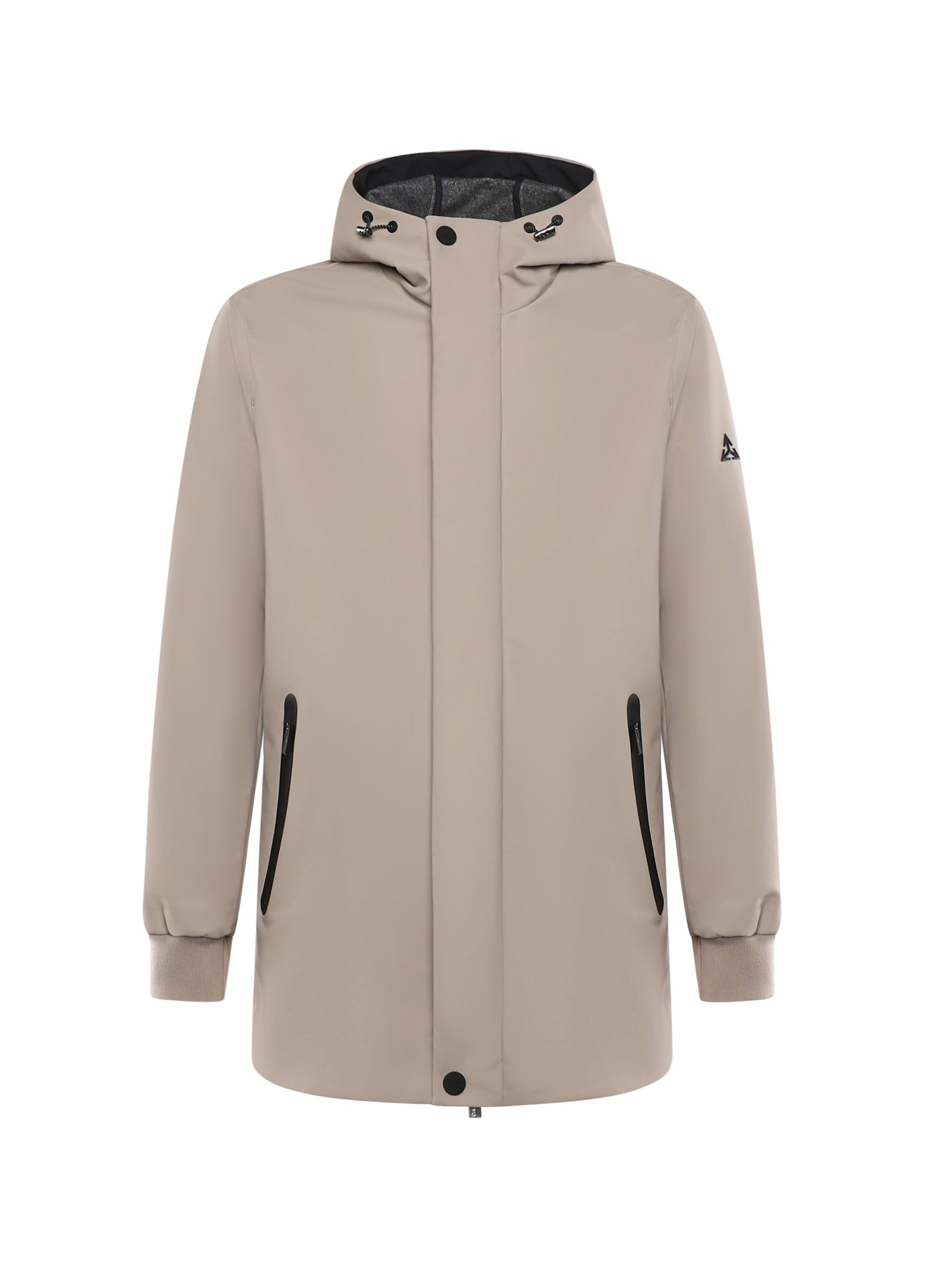 Heskimo Coats Beige Nylon Elastane