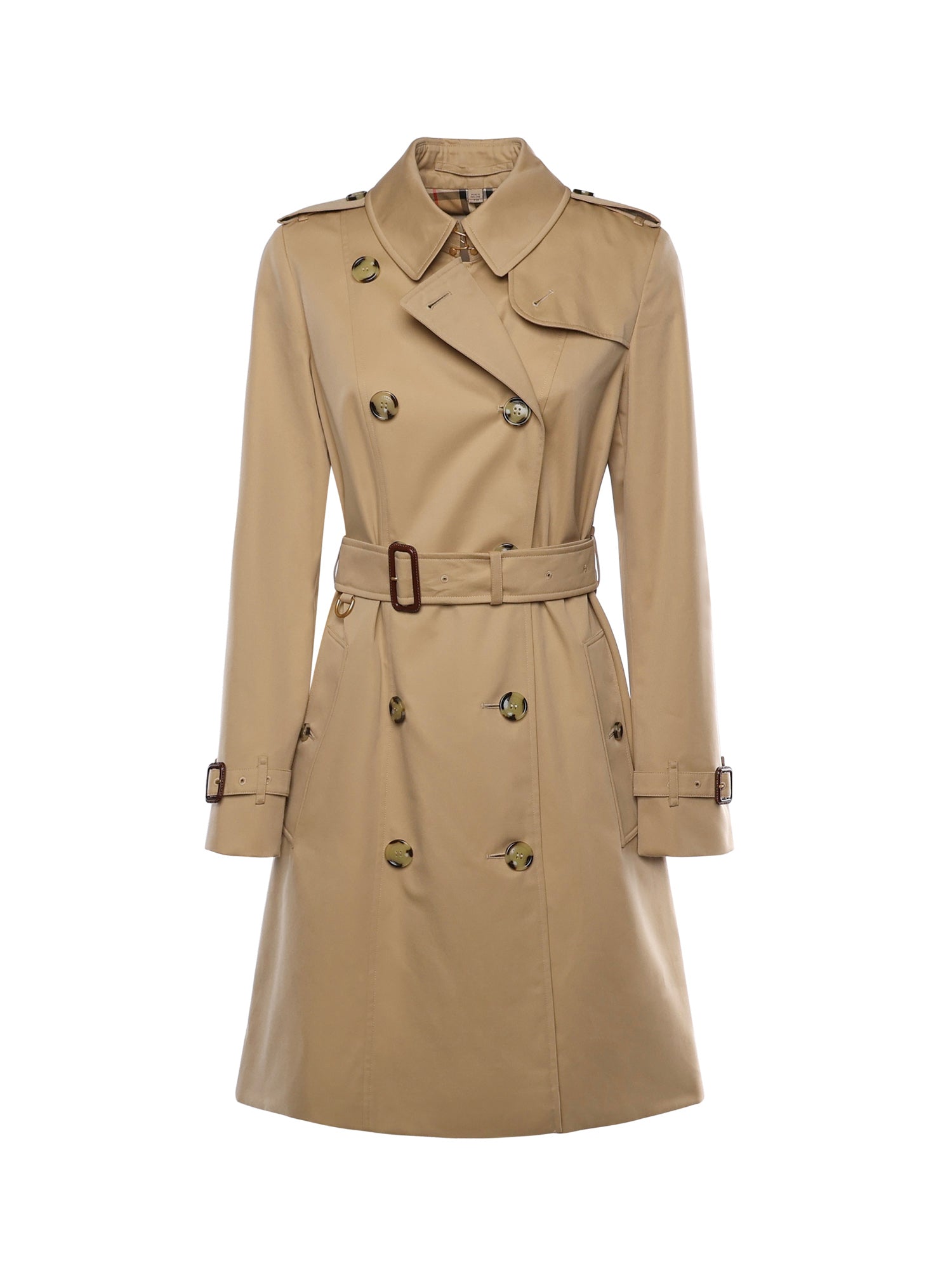 Burberry Coats Honey Cotton