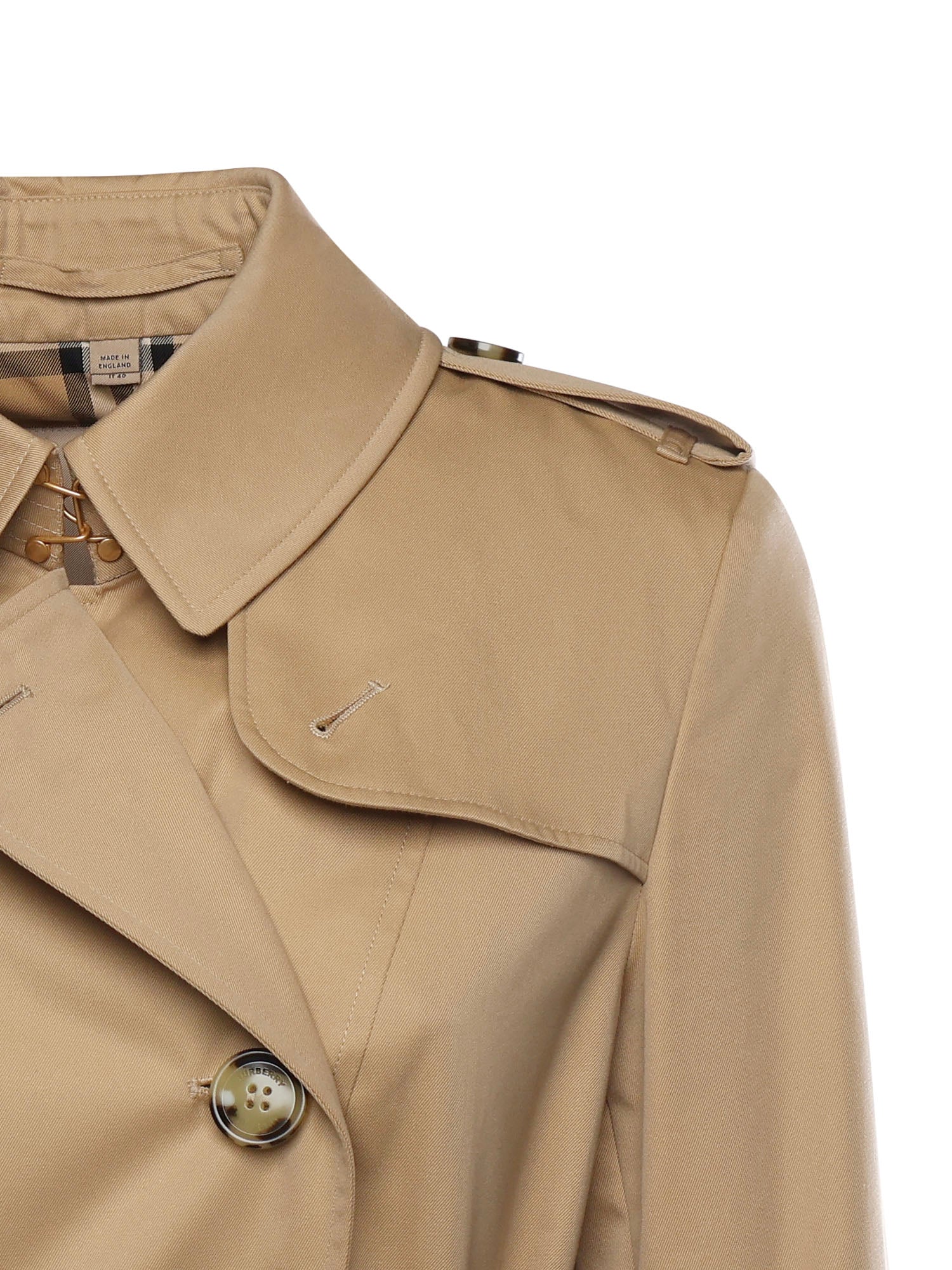 Burberry Coats Honey Cotton