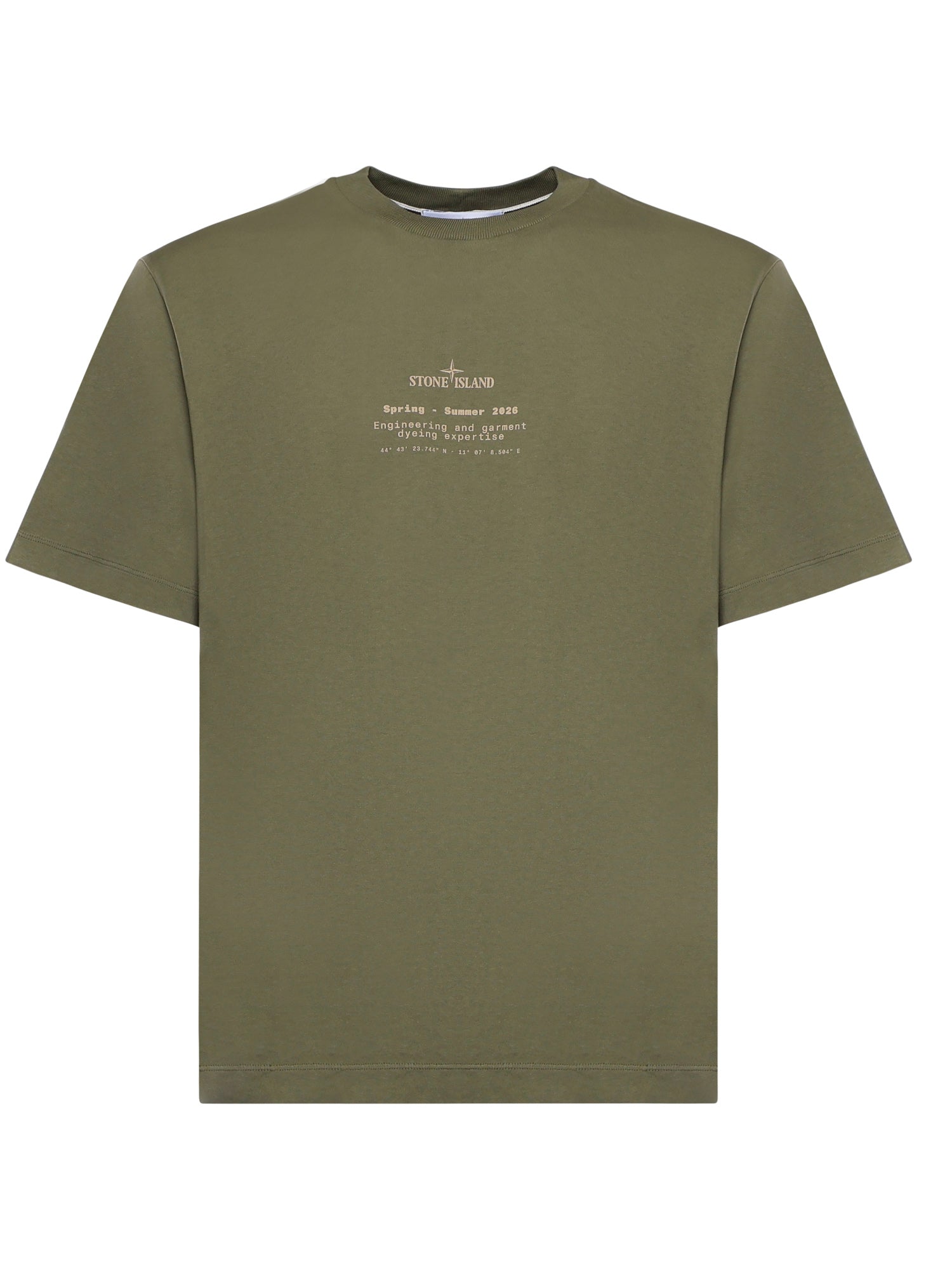 Stone Island T-shirts and Polos Military Green Cotton