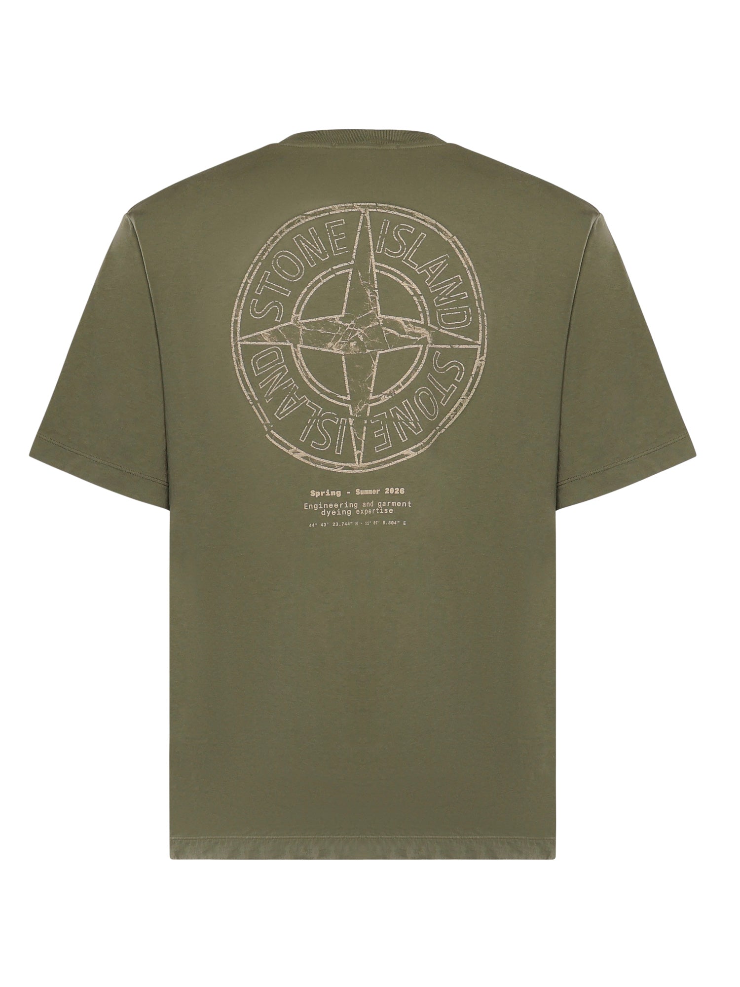 Stone Island T-shirts and Polos Military Green Cotton