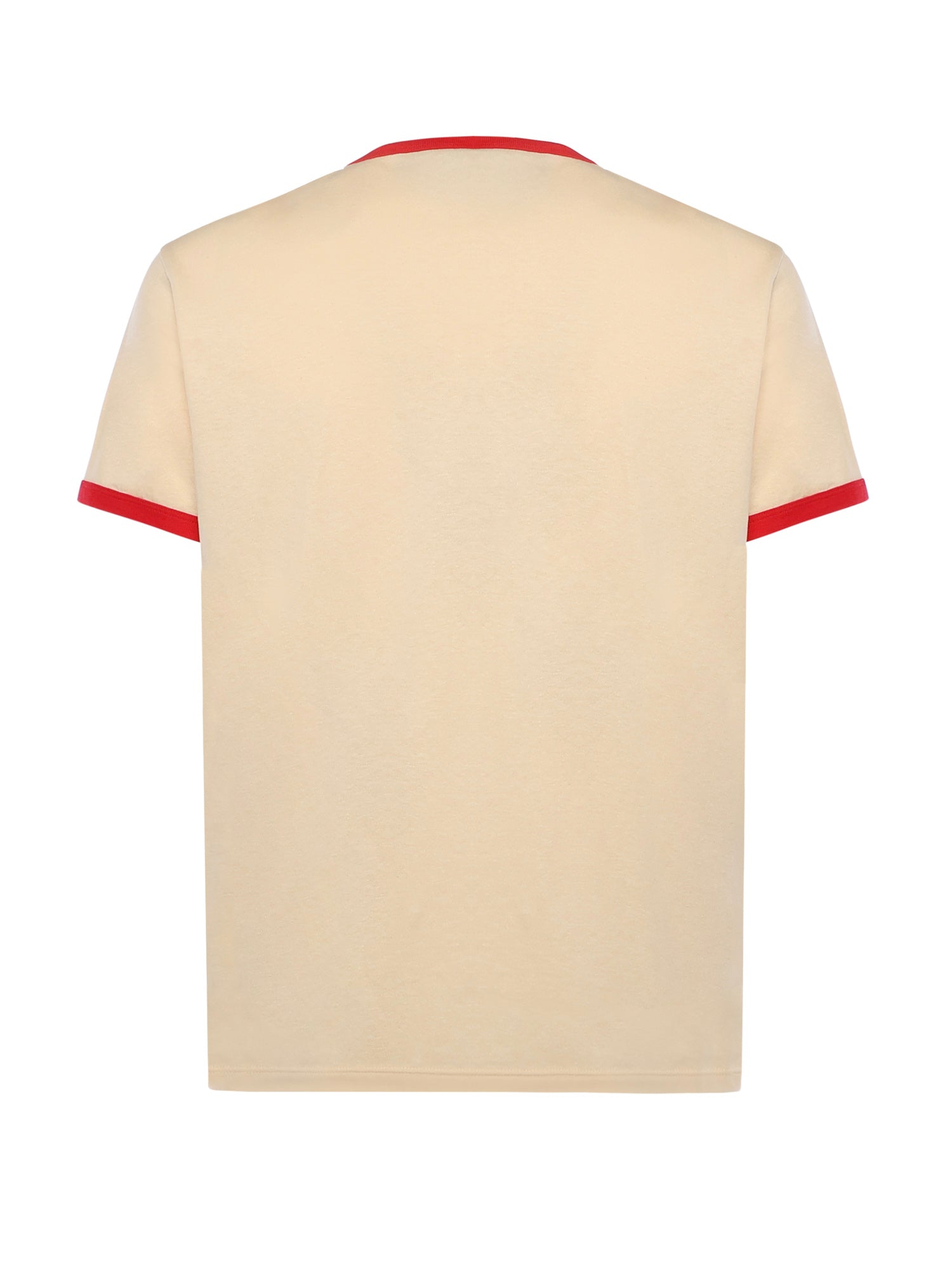 Valentino Garavani T-shirts and Polos Butter/red Cotton