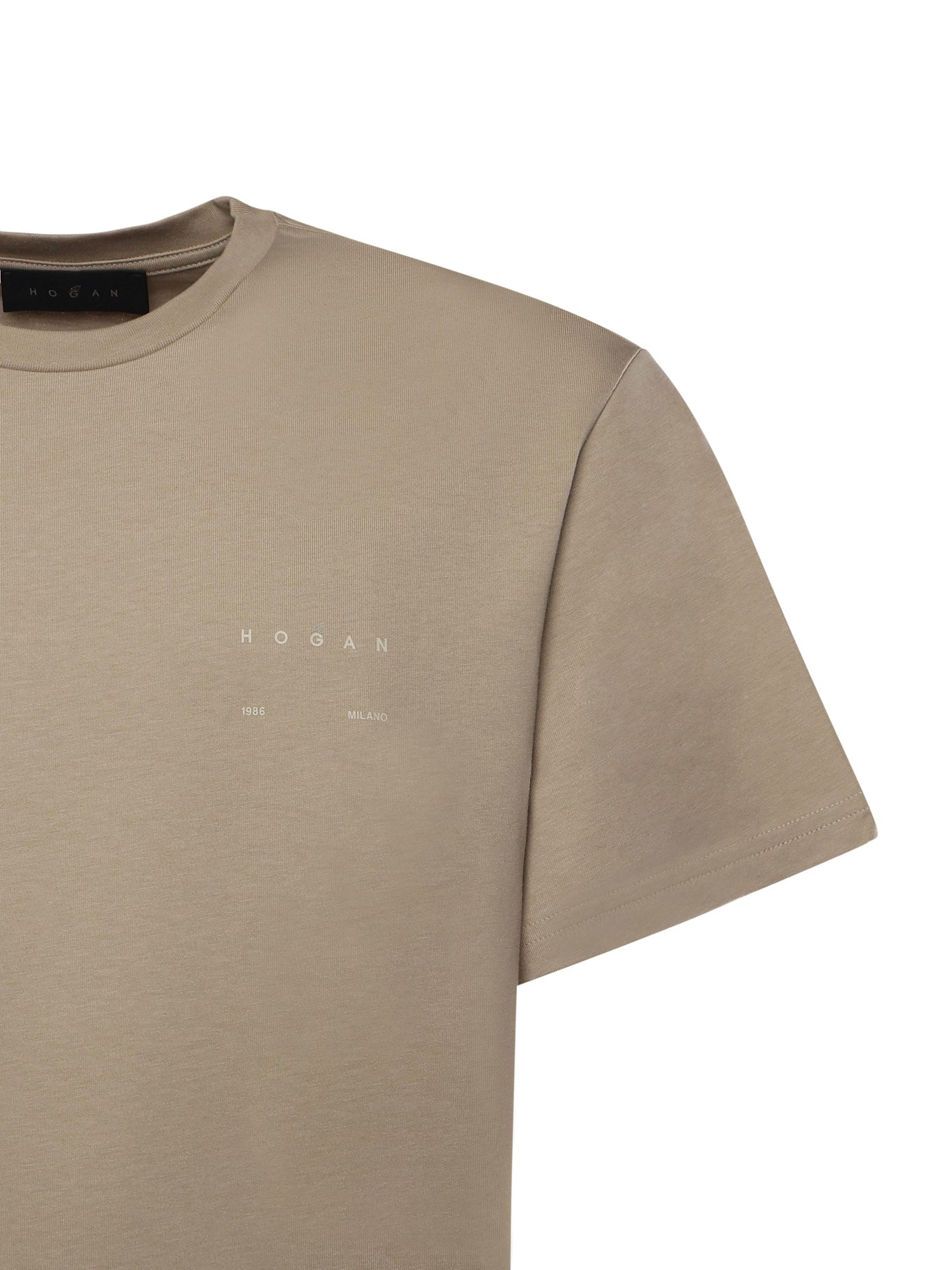 Hogan T-shirts and Polos Beige Cotton