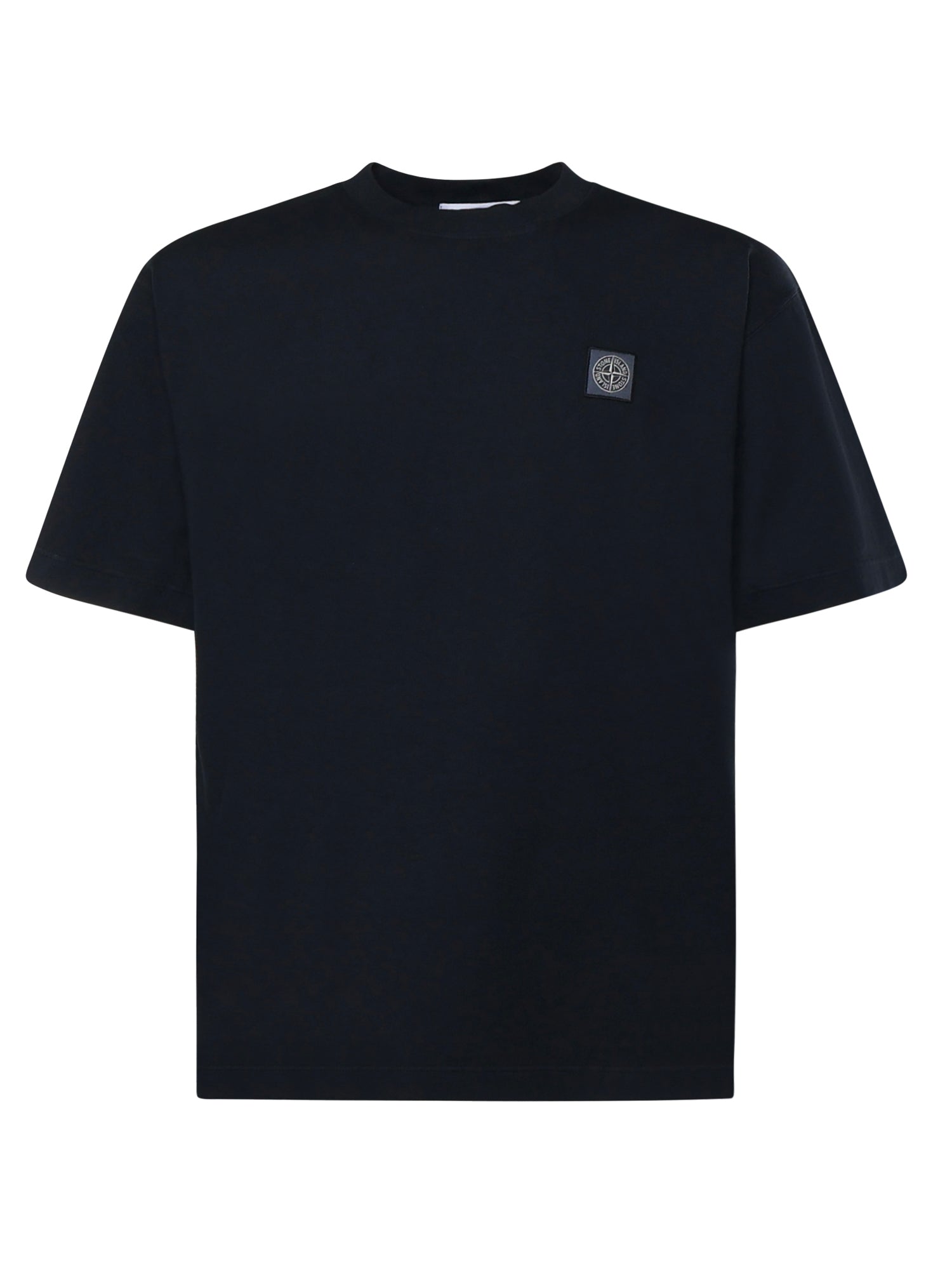 Stone Island T-shirts and Polos Blue Cotton