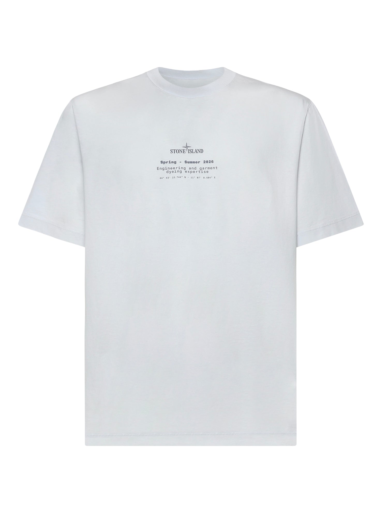 Stone Island T-shirts and Polos Blue Cotton