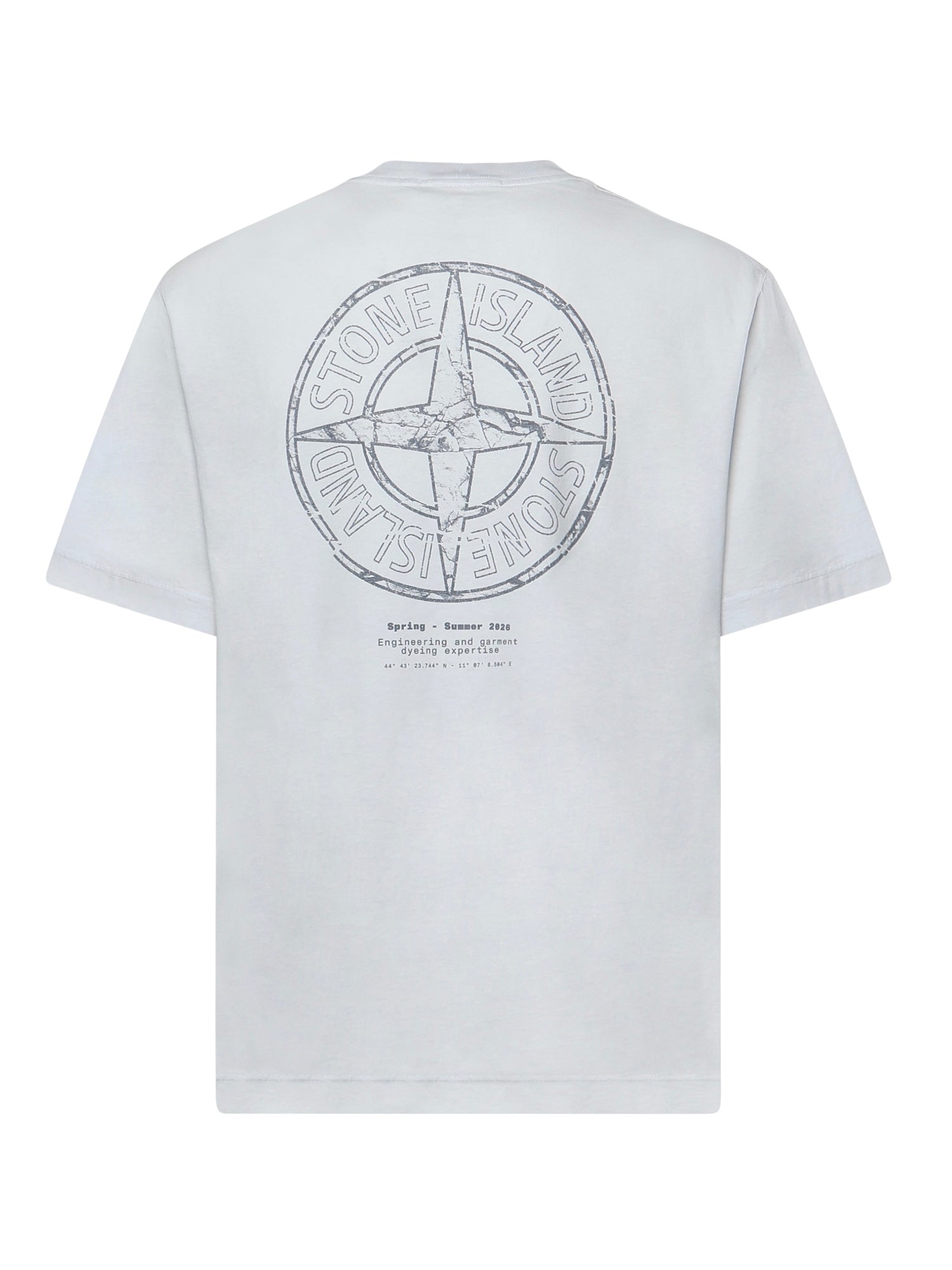 Stone Island T-shirts and Polos Blue Cotton