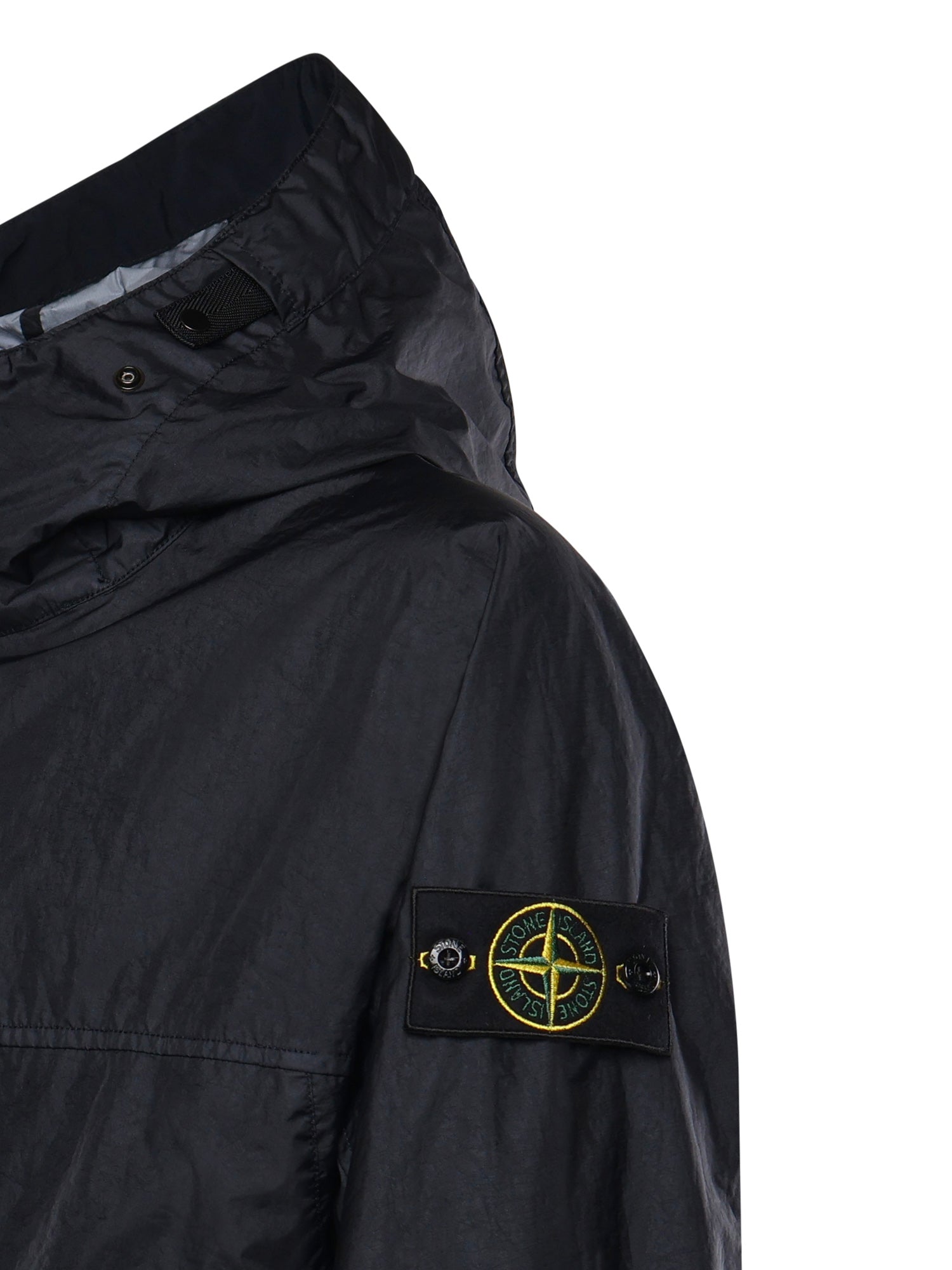 Stone Island Coats Blue Polyamide