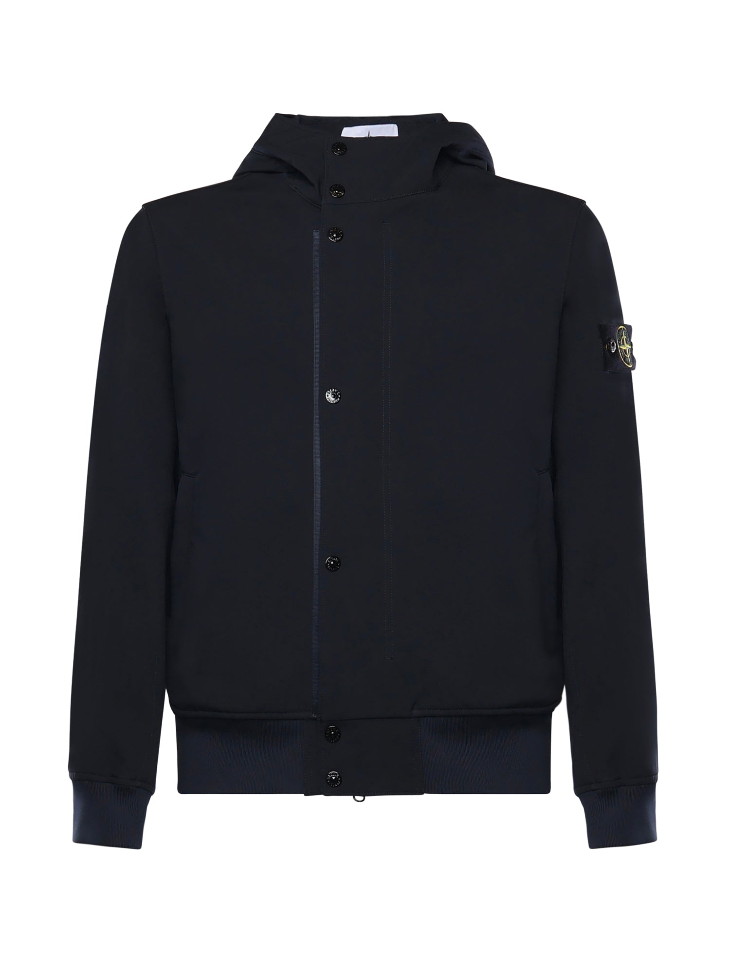 Stone Island Coats Blue Polyamide