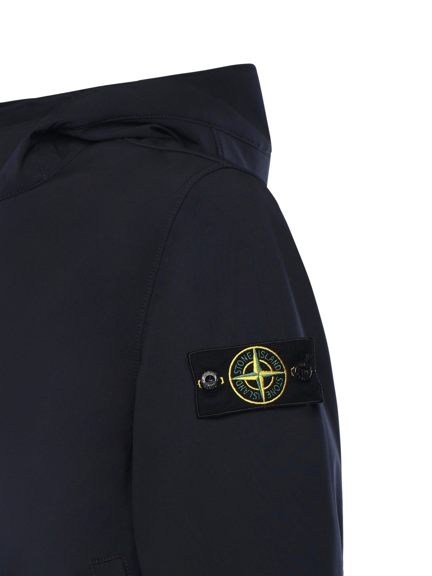 Stone Island Coats Blue Polyamide