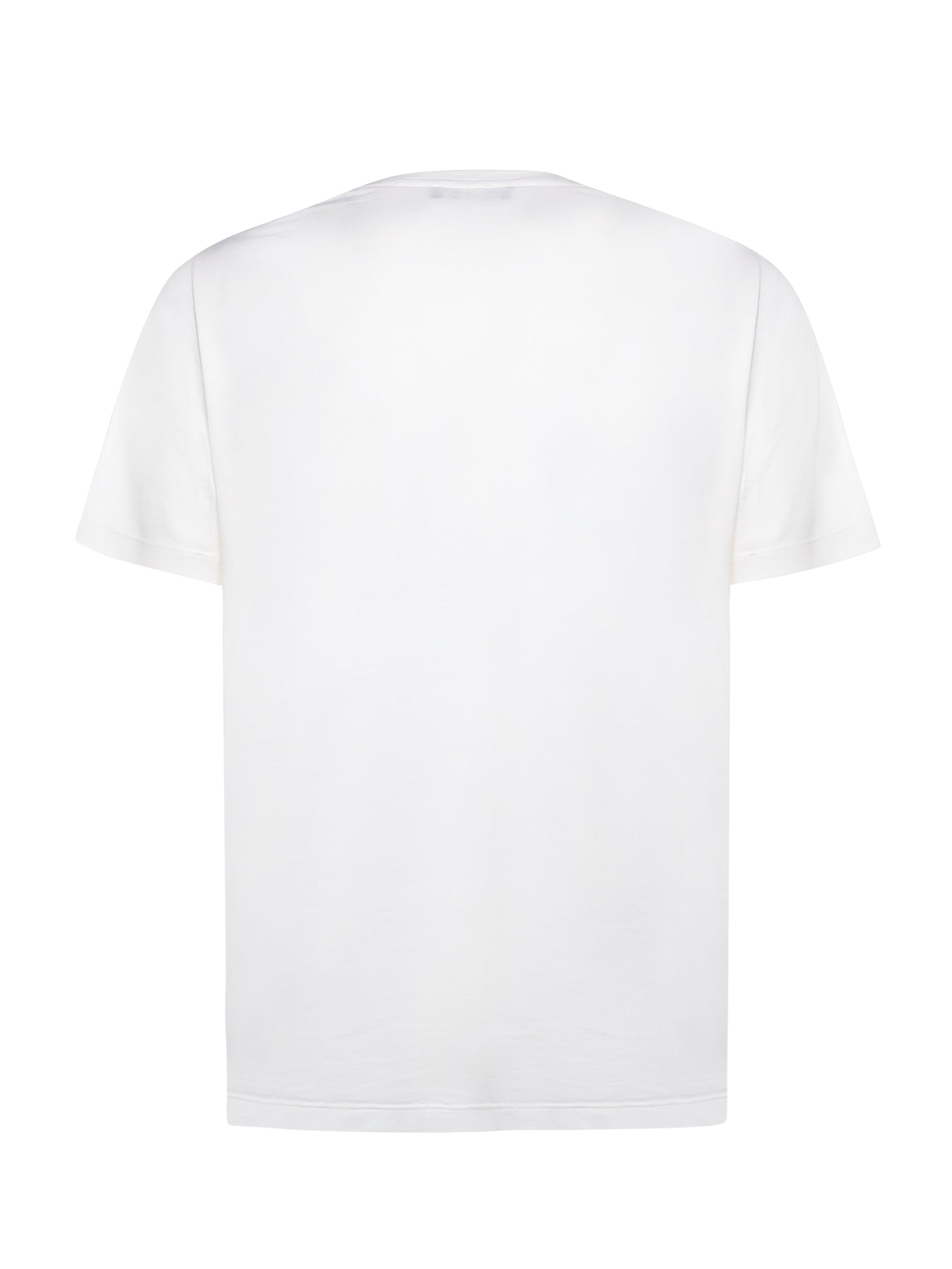 Loro Piana T-shirts and Polos Optical White Silk Cotton