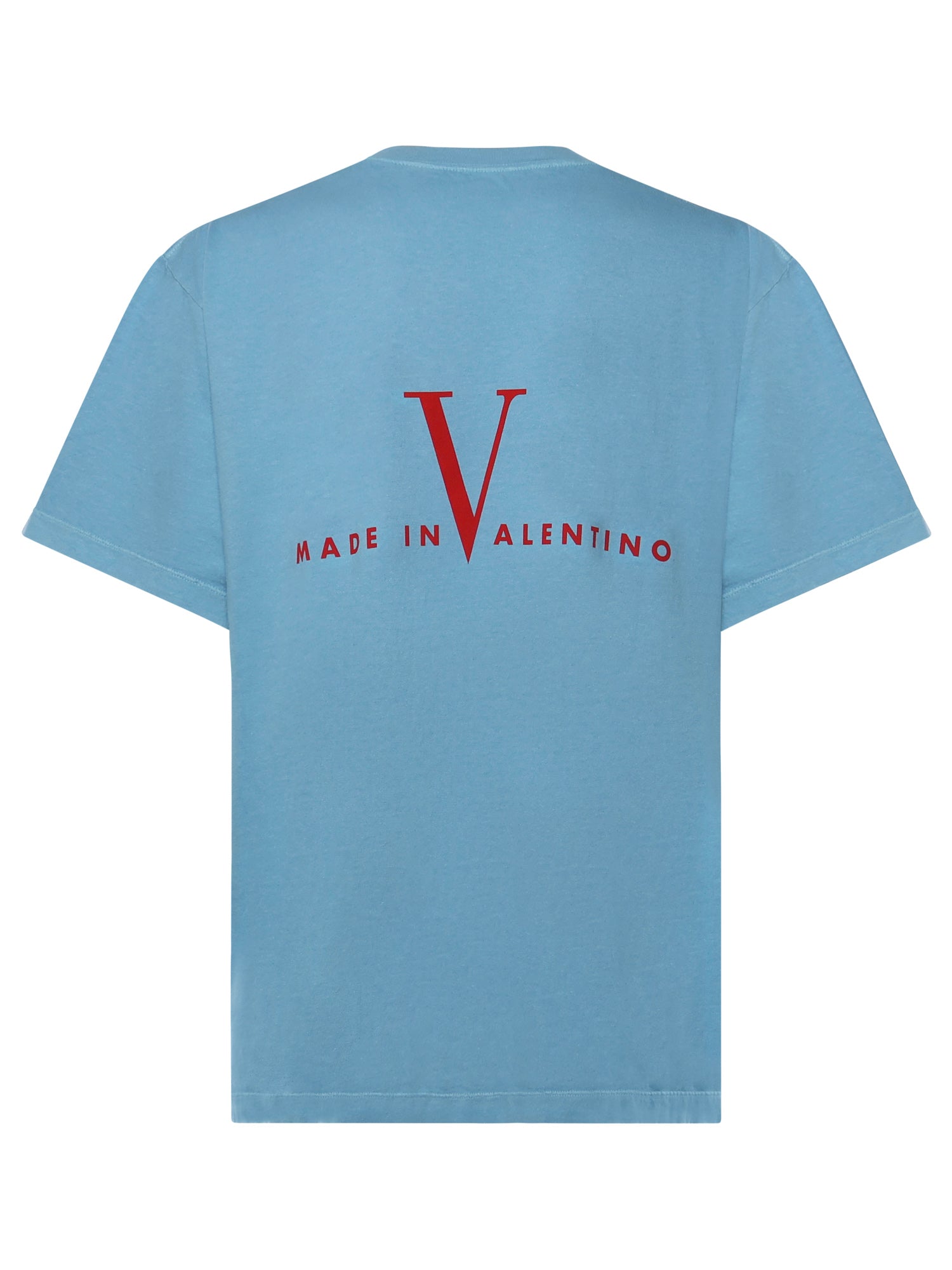 Valentino Garavani T-shirts and Polos Blue Cotton