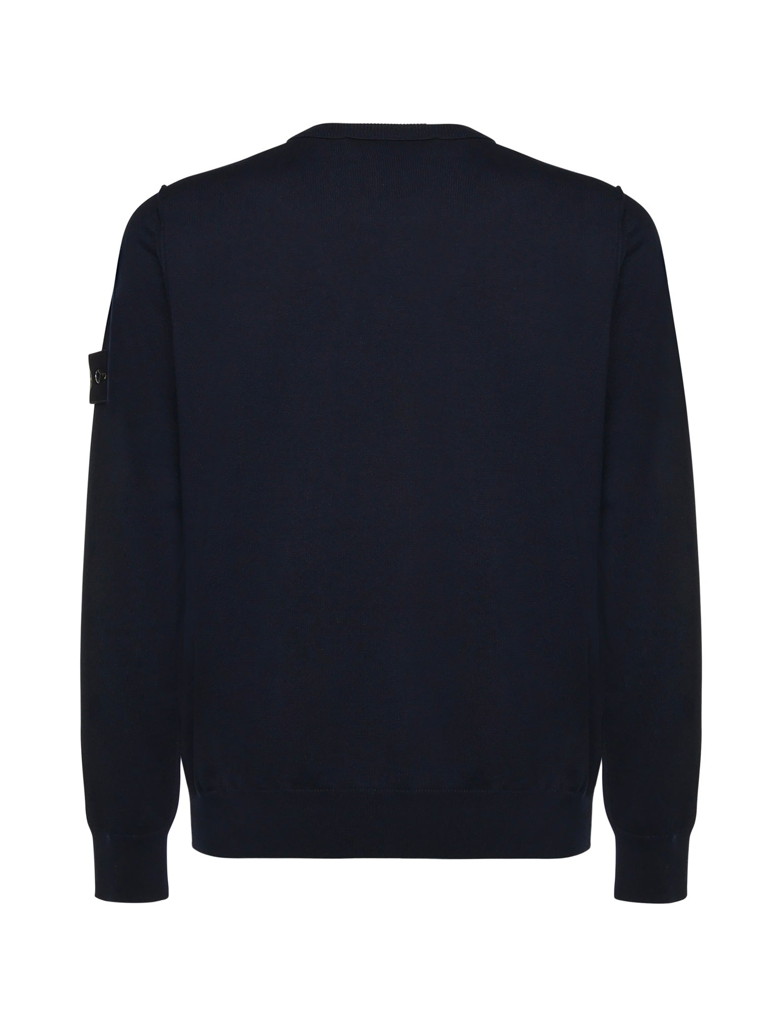 Stone Island Sweaters Blue Cotton