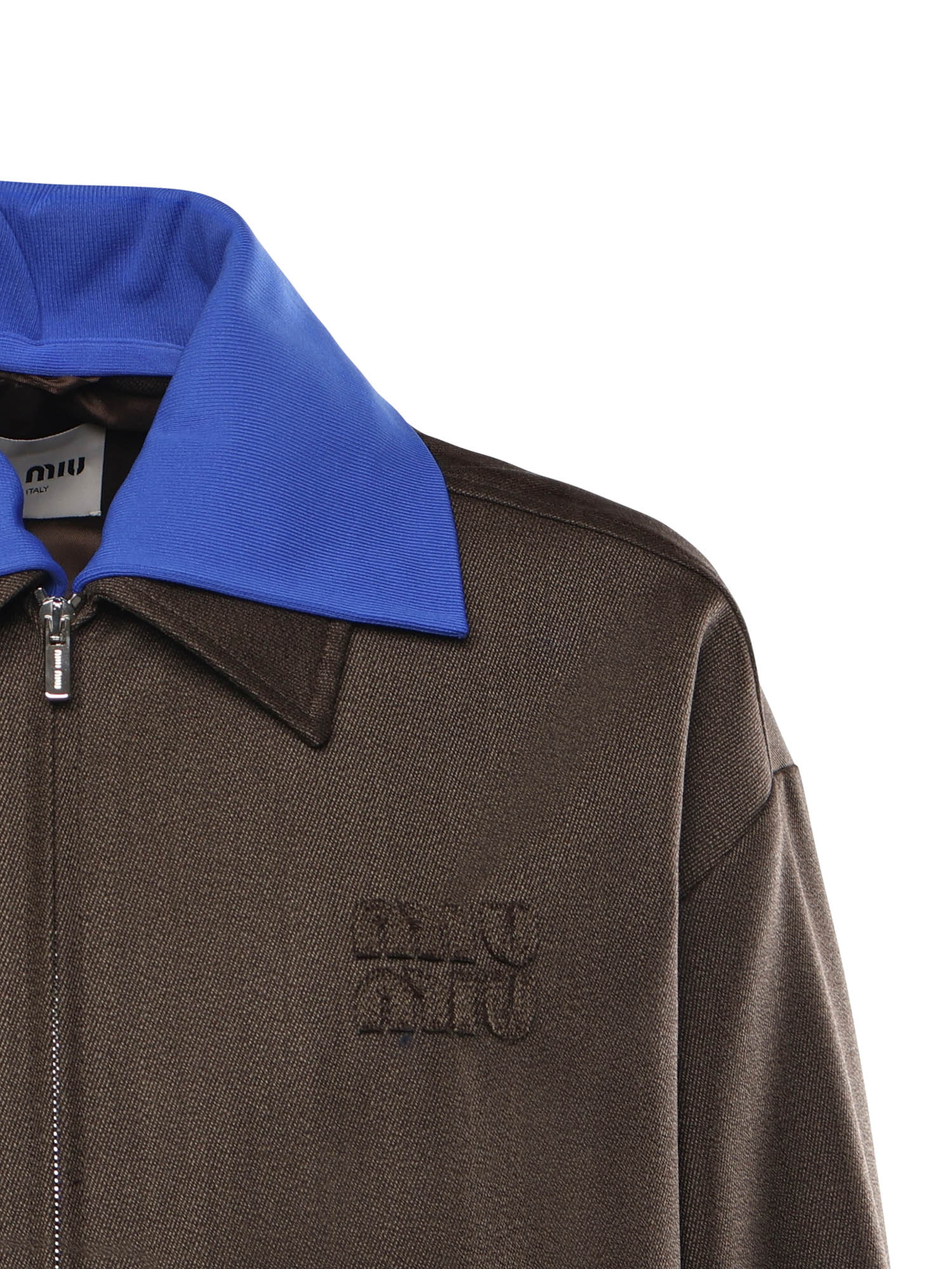 Miu Jackets Cocoa Virgin Wool