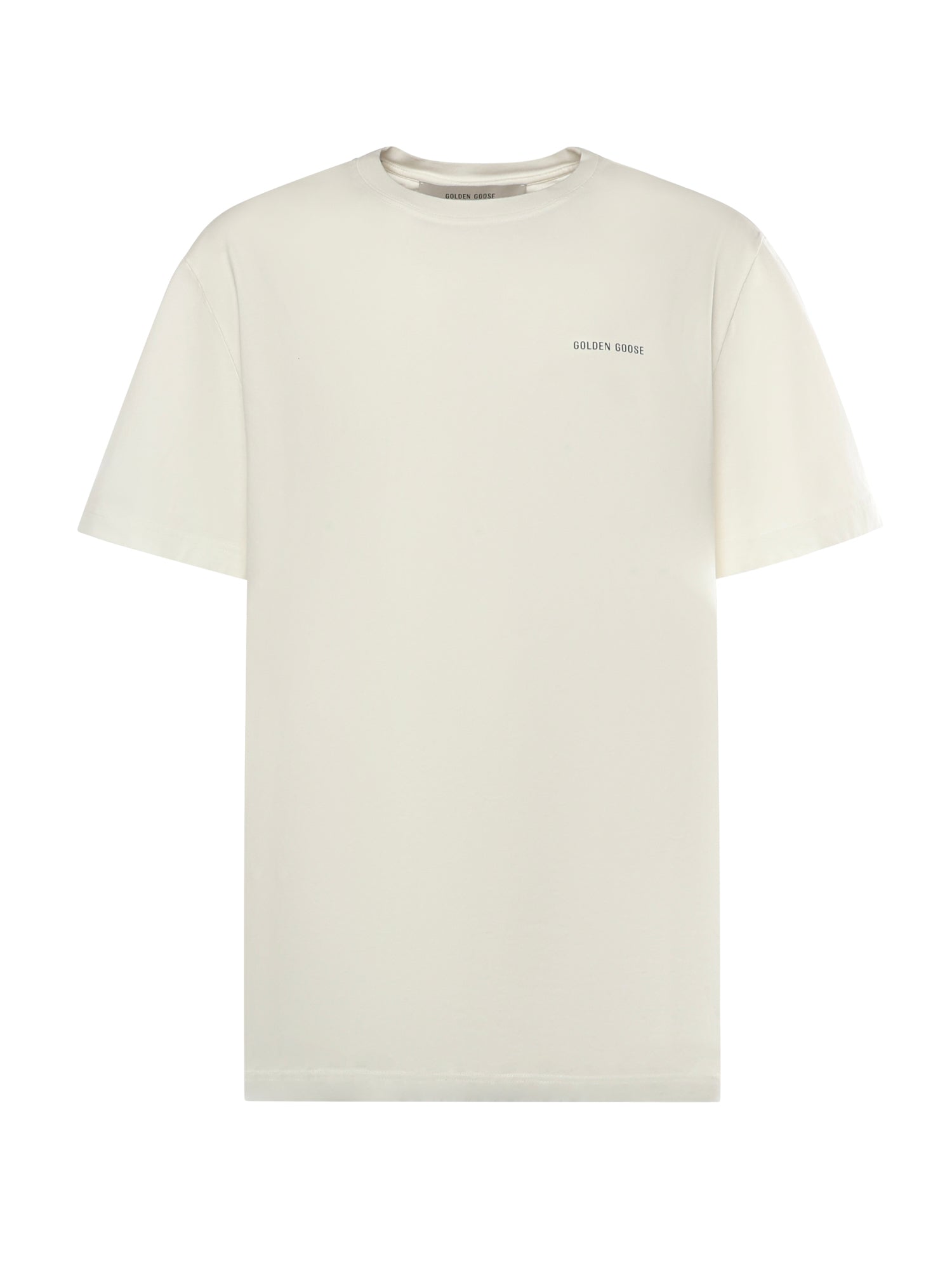Golden Goose T-shirts and Polos Vintage White Cotton
