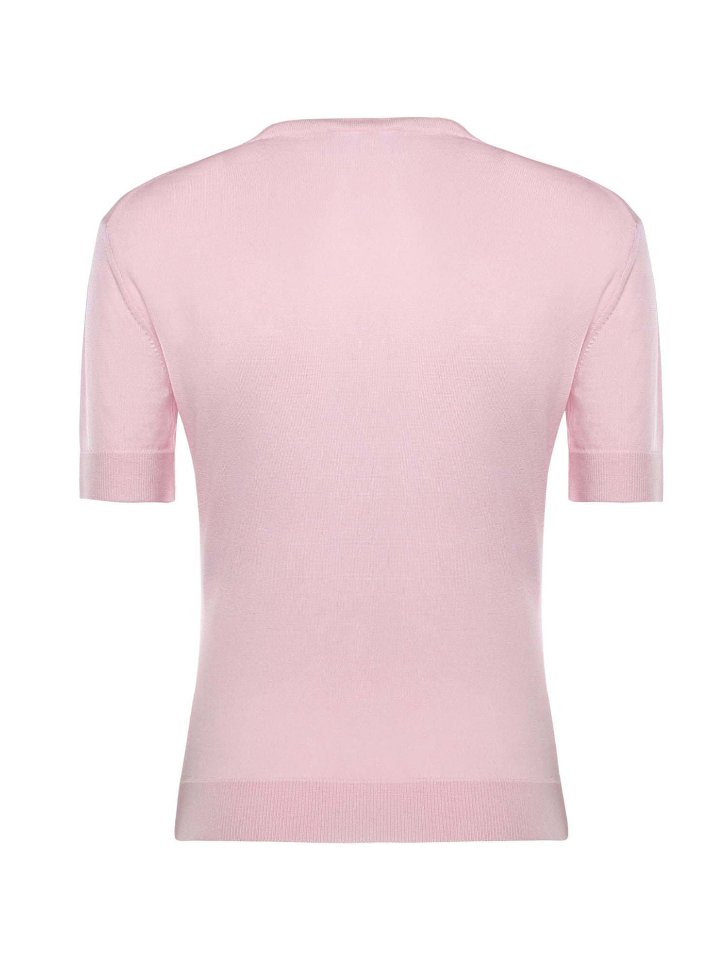 Courreges Sweaters Light Pink Merino Wool