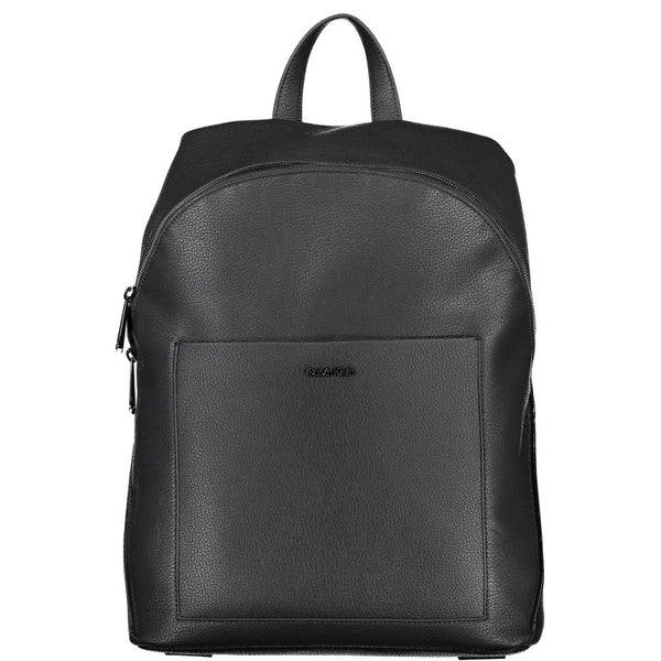 Nero Poliestere Men Backpack Black