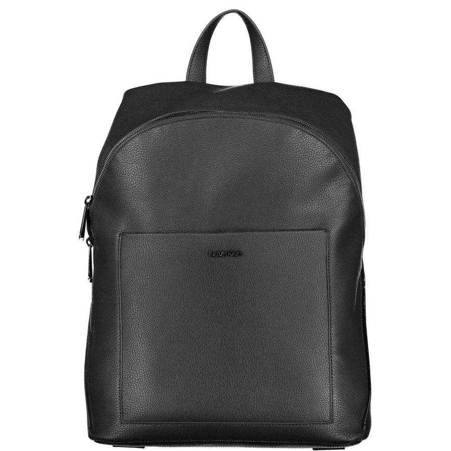 Nero Poliestere Men Backpack Black