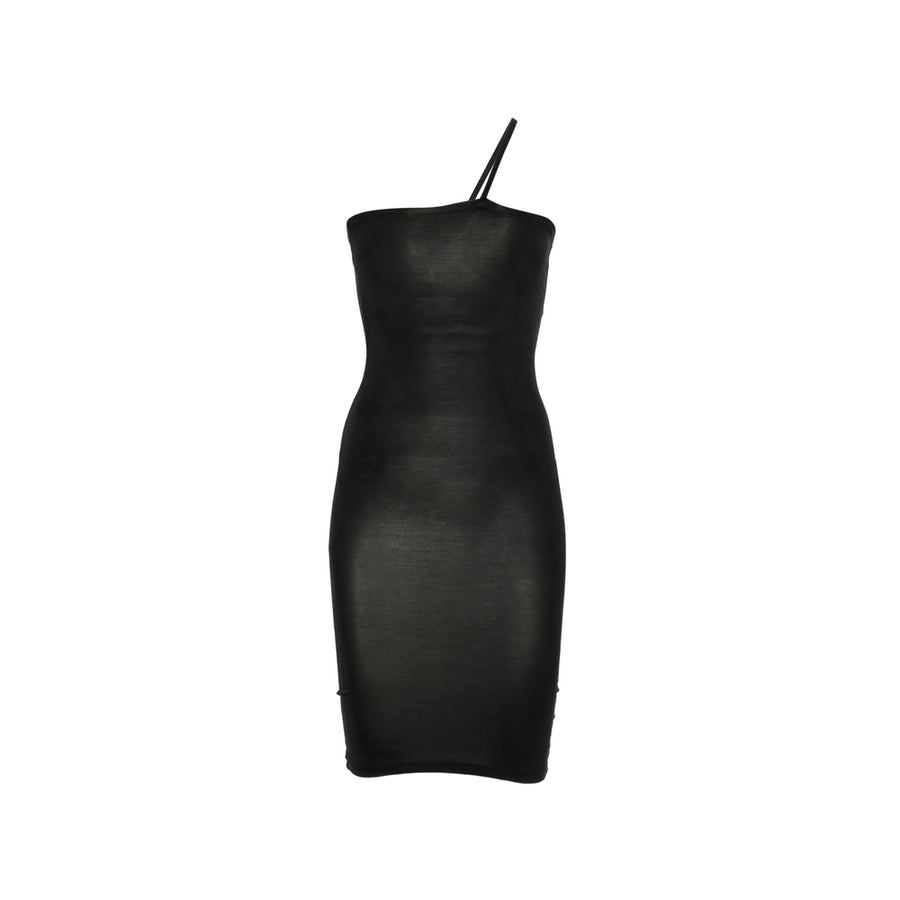 Dress Nida Black Fine-Knit Lyocell Cocktail & Party