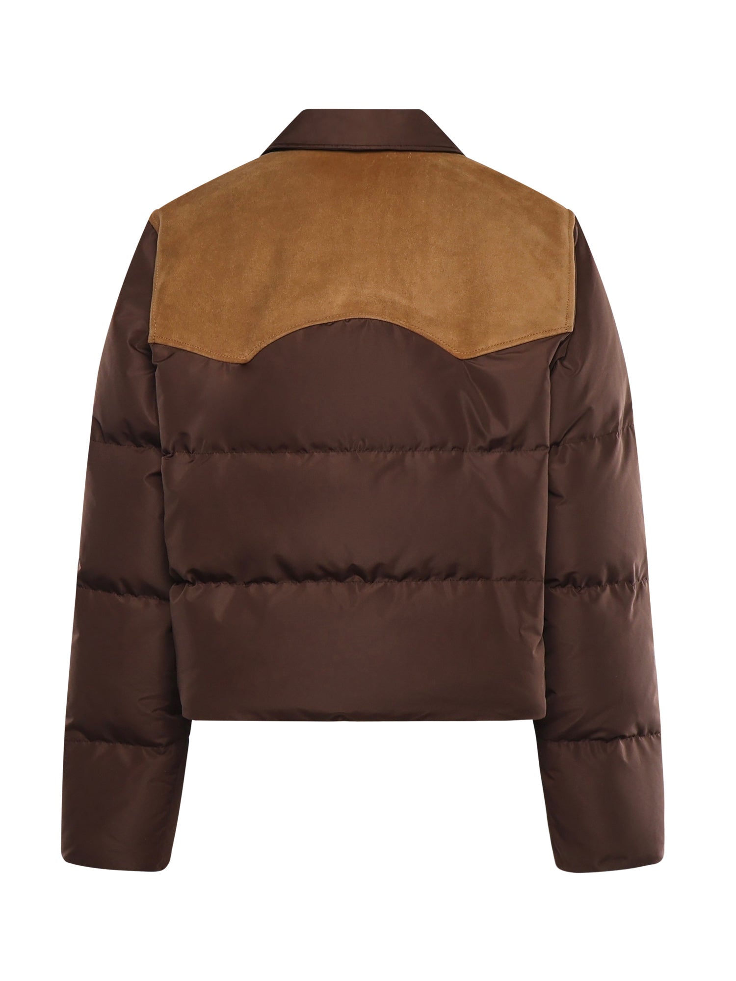Miu Coats Coffee Recycled Polyester