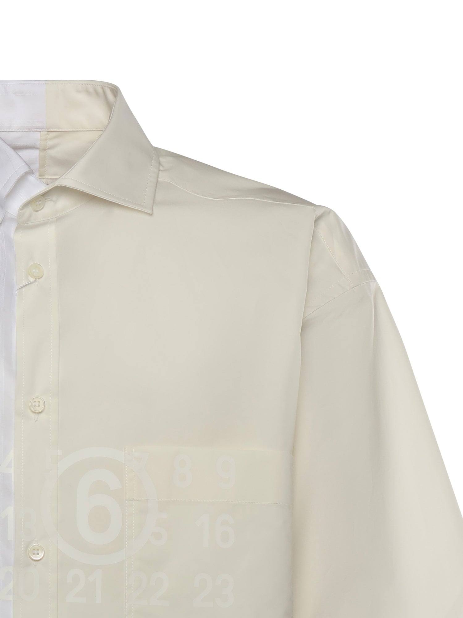 MM6 Maison Margiela Shirts White Cotton