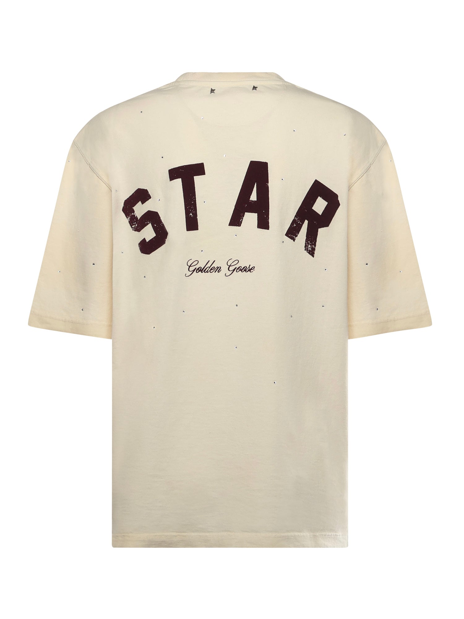 Golden Goose T-shirts and Polos Artic Wolf Cotton