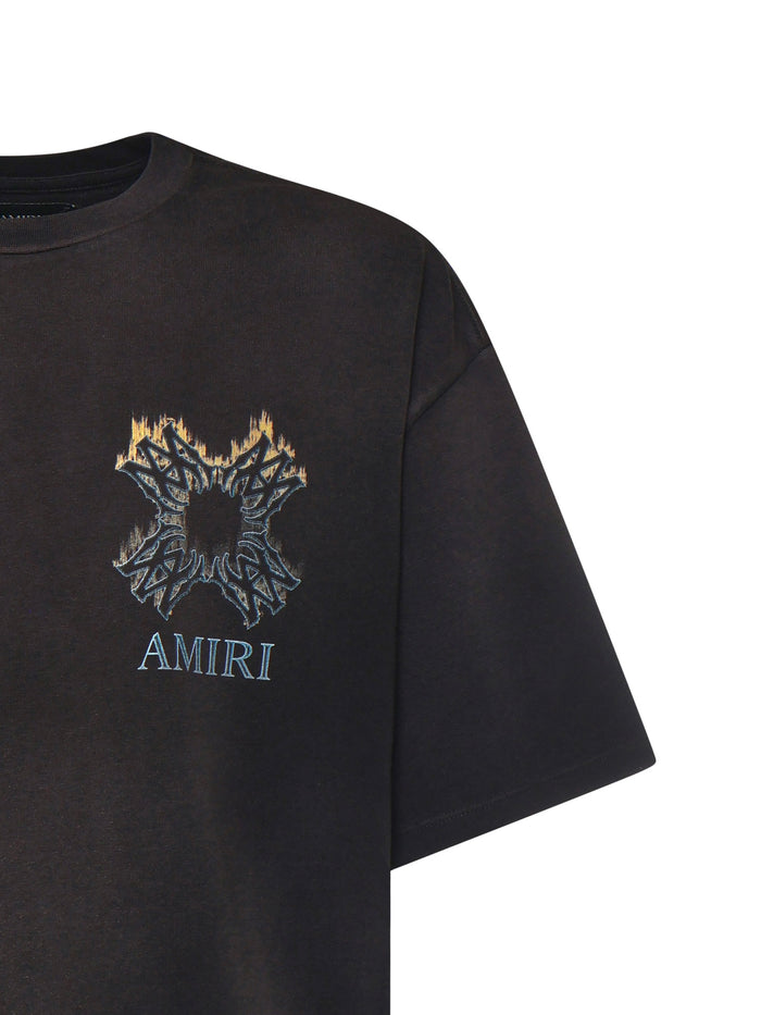 Amiri T-shirts and Polos Black Cotton