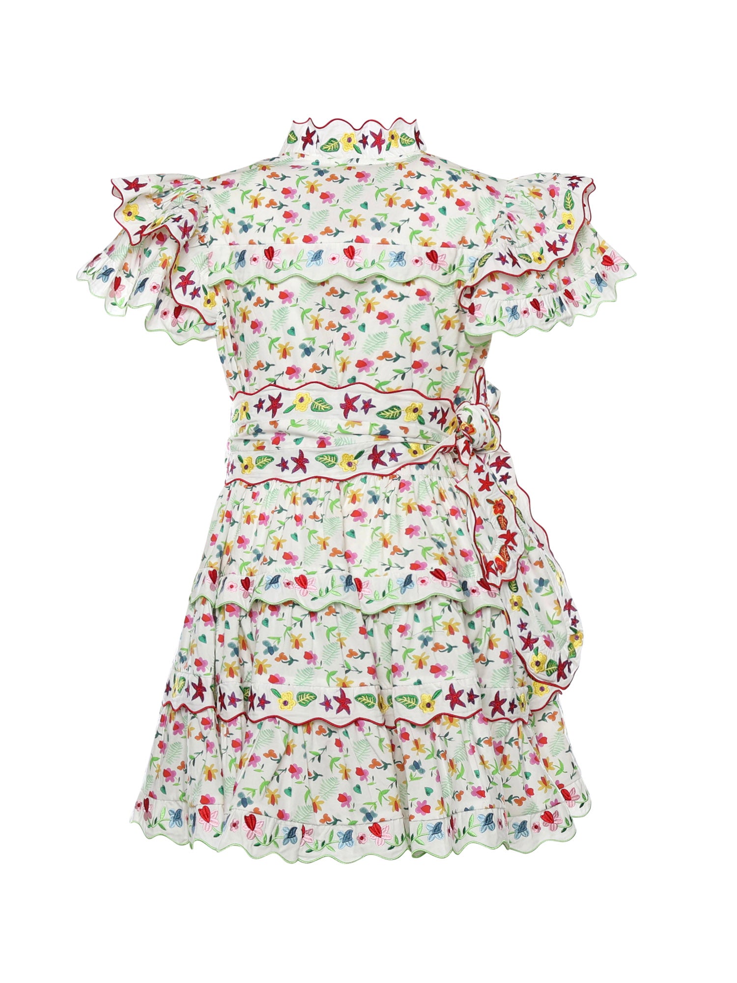 CECILIA B Dresses White Cotton Spandex
