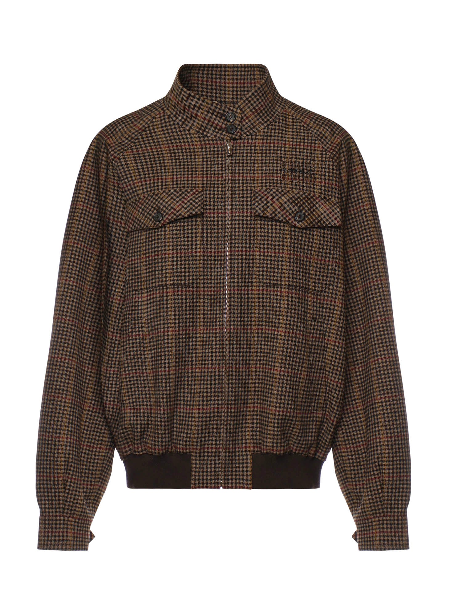 Miu Jackets Camel Virgin Wool