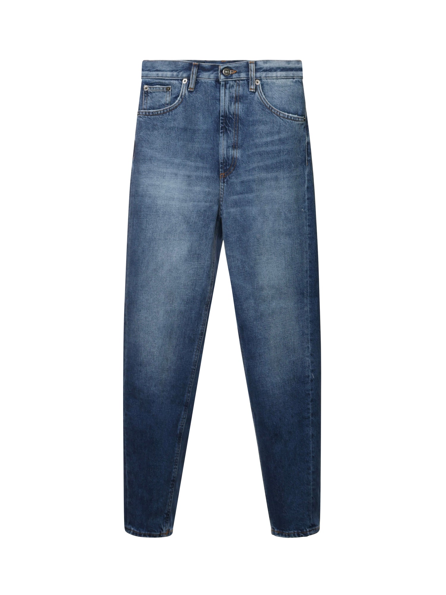 Dondup Jeans Blue Cotton