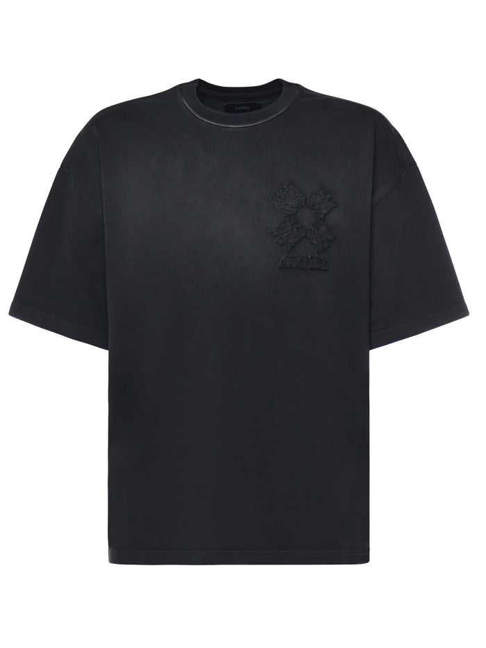 Amiri T-shirts and Polos Black Cotton