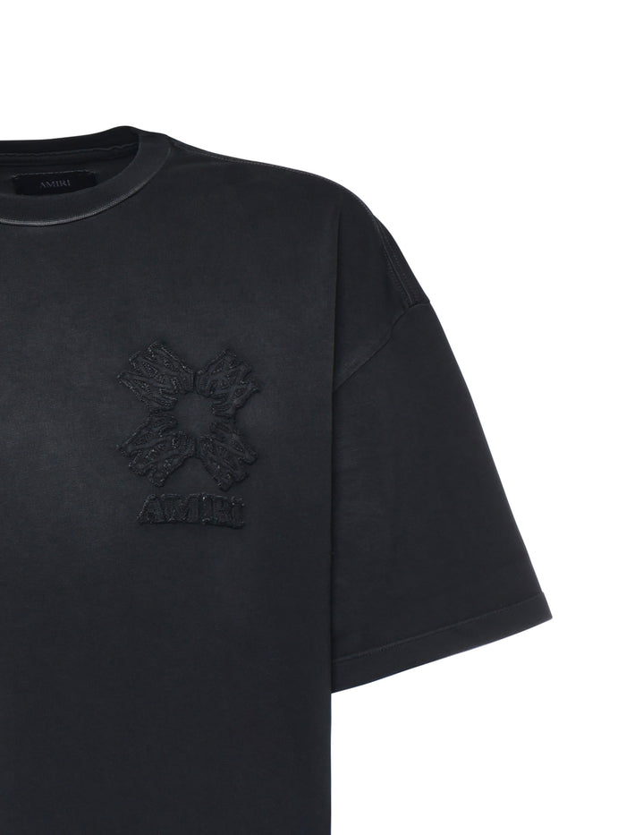 Amiri T-shirts and Polos Black Cotton