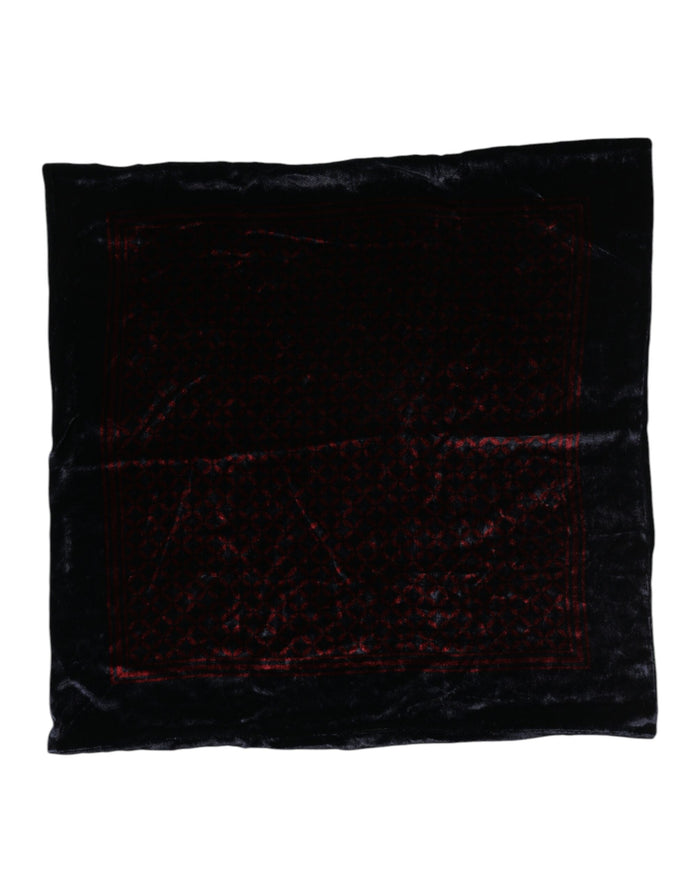 Dolce & Gabbana 55% Viscose scarf in black