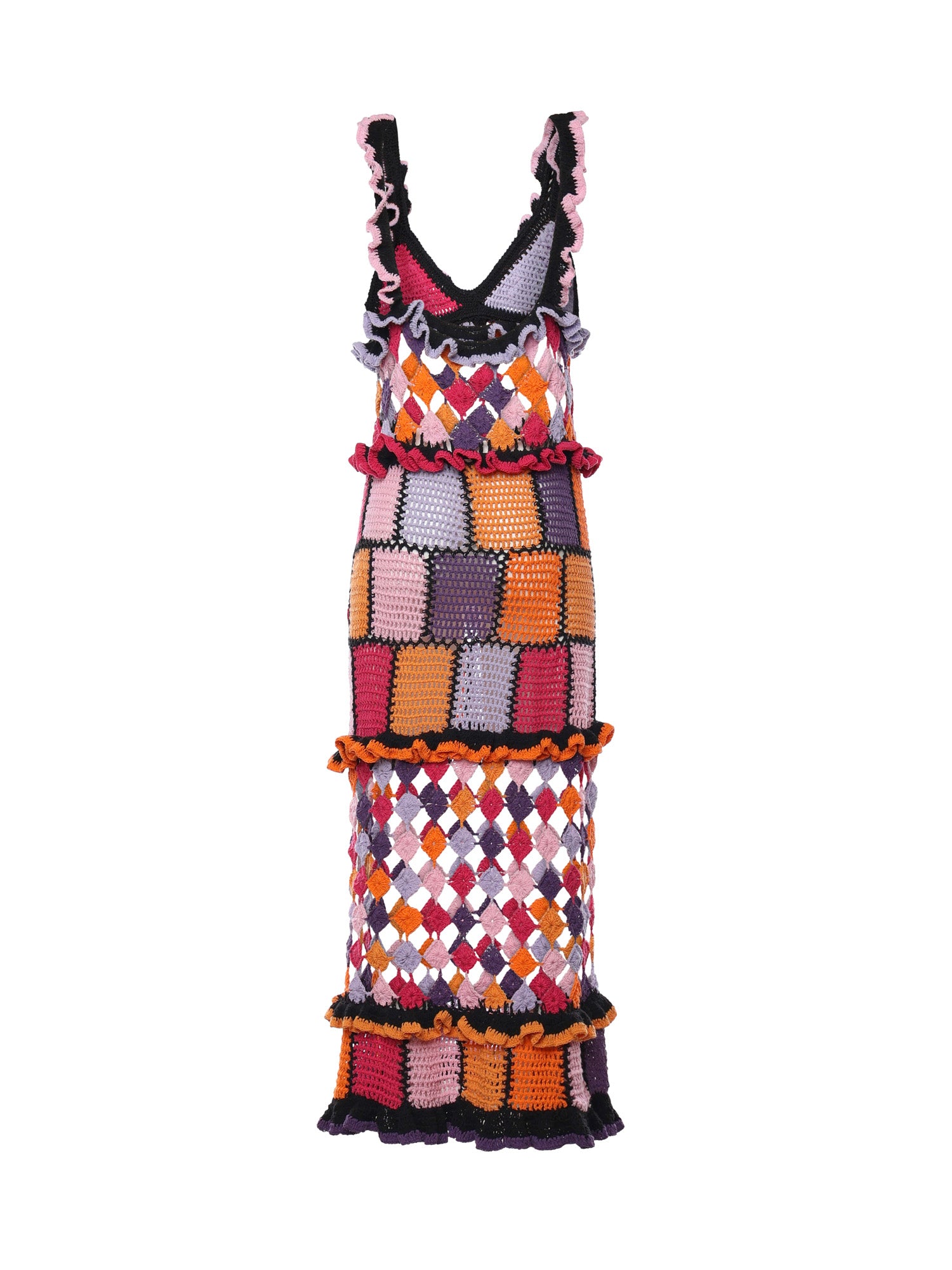 CECILIA B Dresses MultiColour 99.cotton 0.polyester