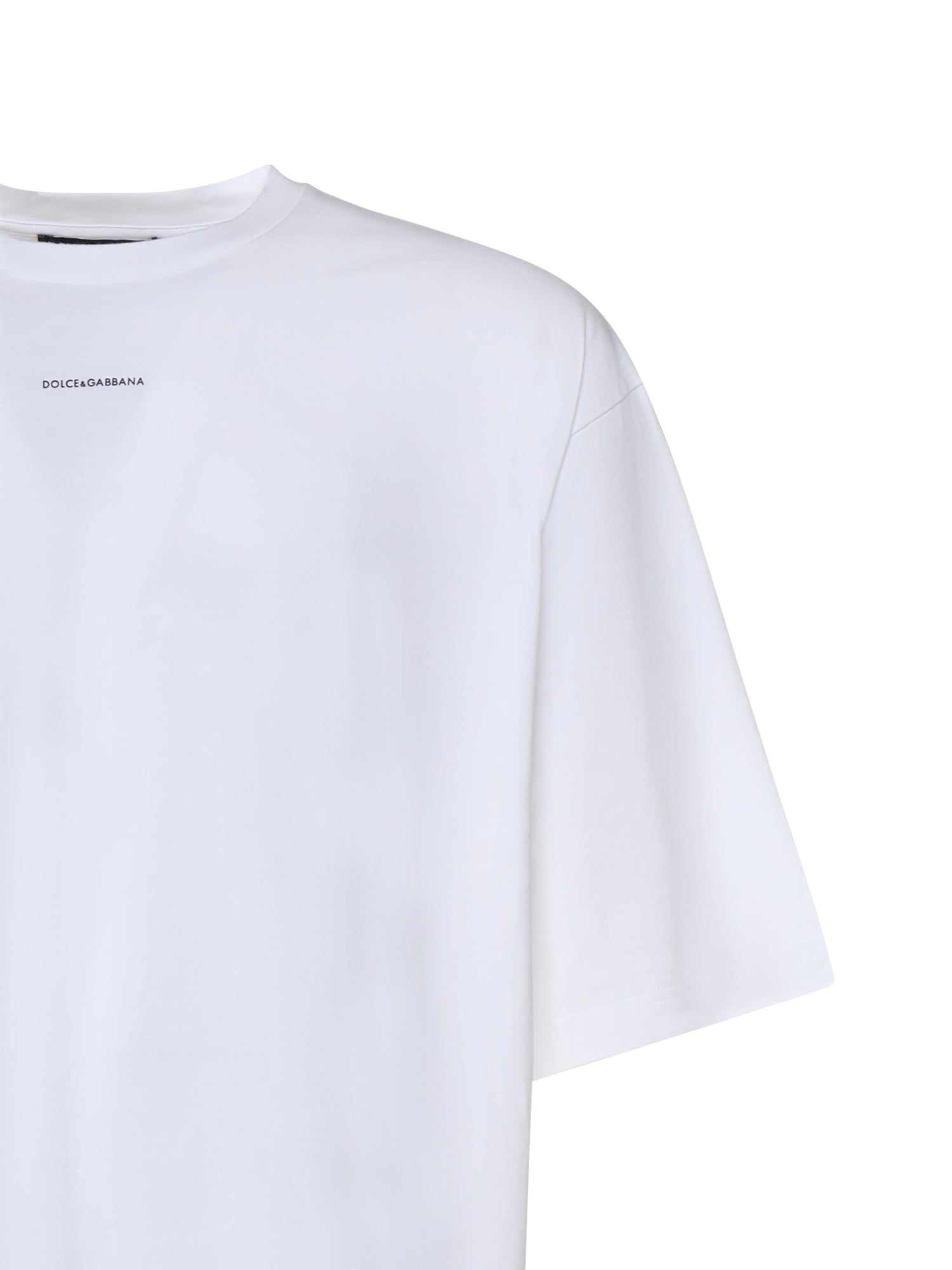 Dolce & Gabbana T-shirts and Polos White Cotton