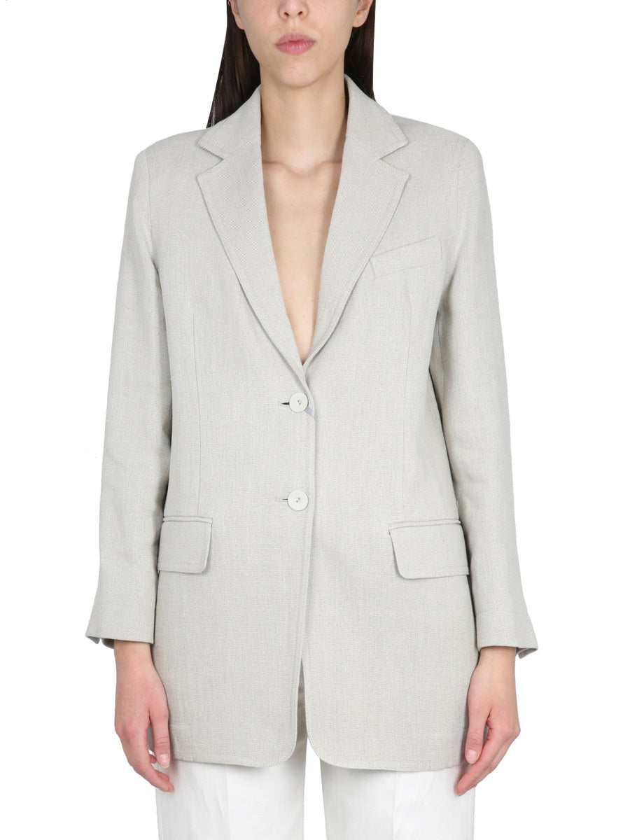 Cotton Crêpe Jacket Beige