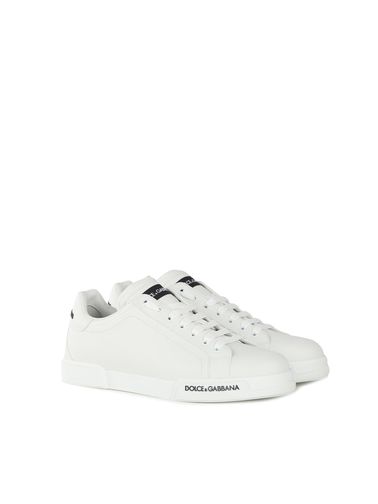 Dolce & Gabbana Sneakers White Calfskin