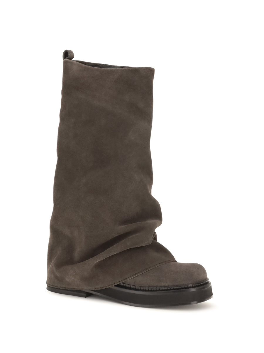 Boots Robin Calf Leather Grey